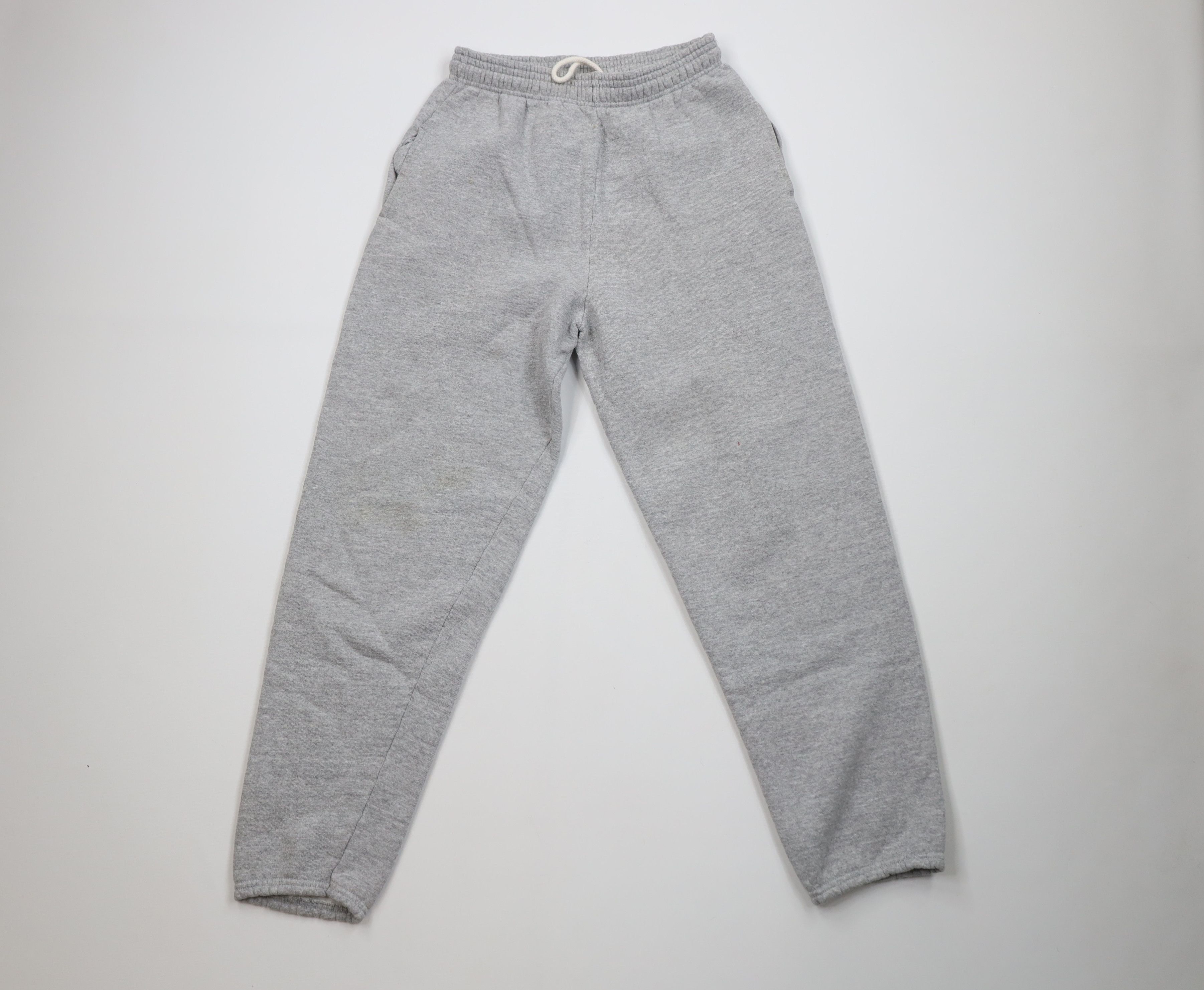Vintage Vintage 90s Streetwear Sweatpants Joggers Pants Gray USA Size US 34 / EU 50 - 1 Thumbnail