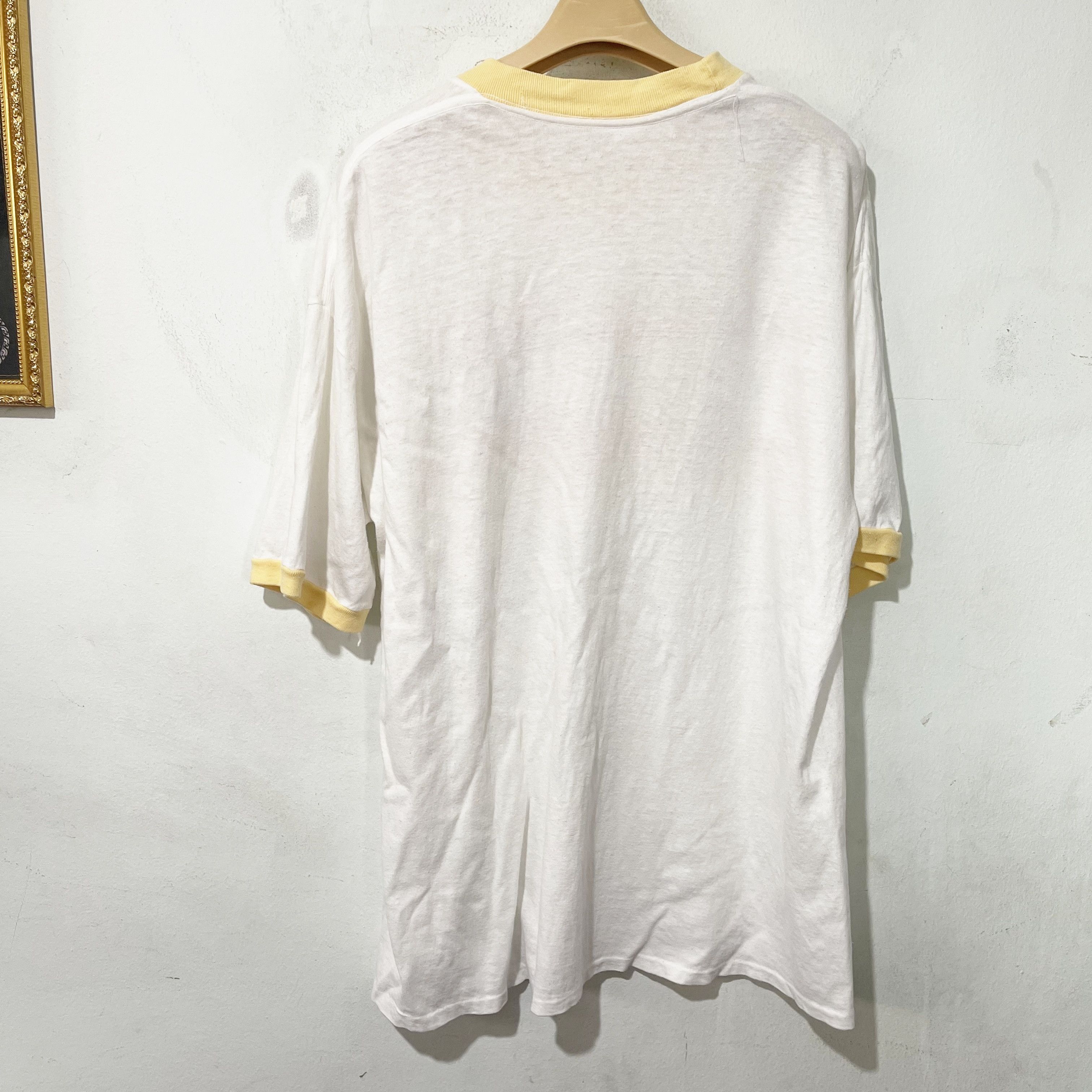 Converse Vintage 80s Converse One Star Ringer Tee Size US L / EU 52-54 / 3 - 3 Thumbnail