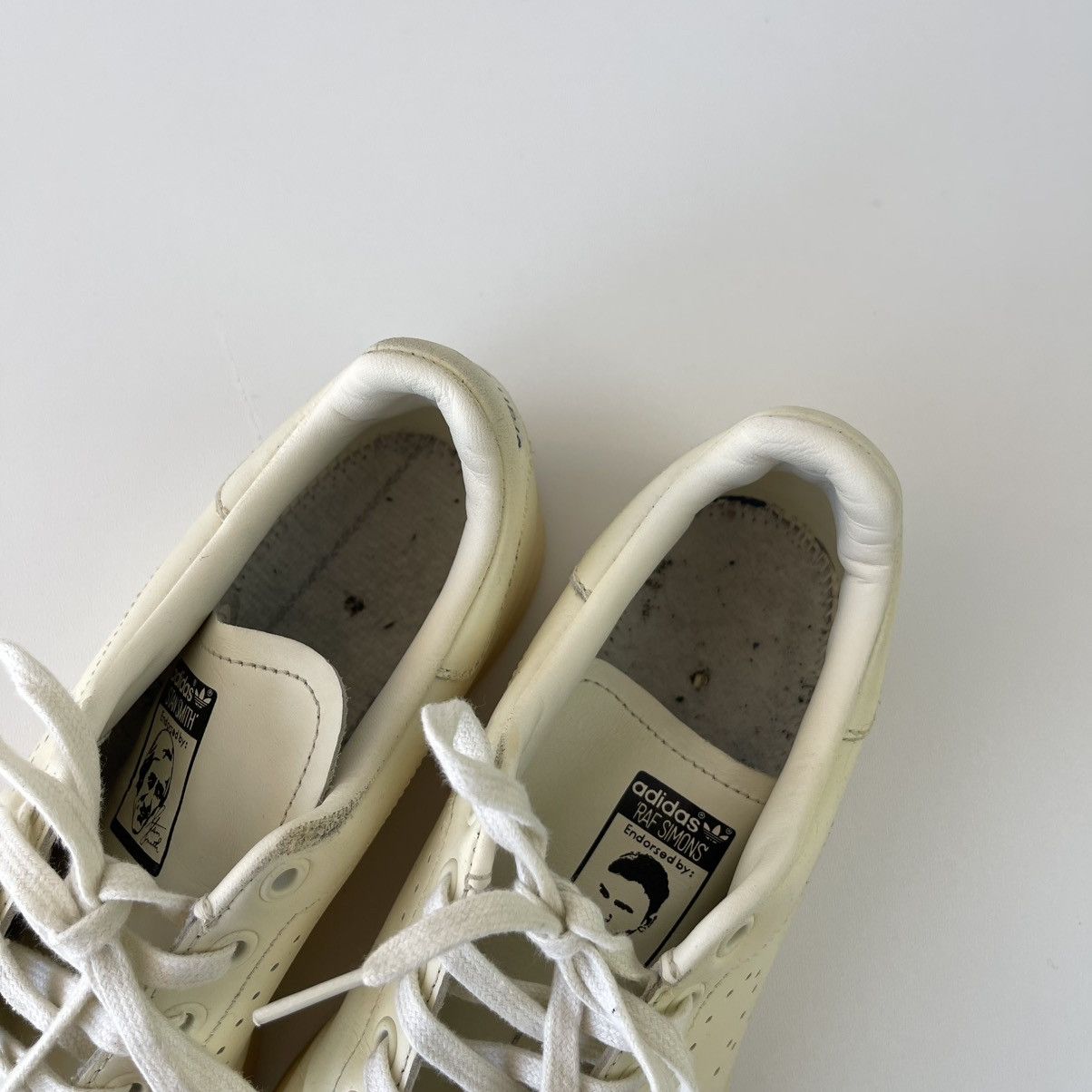 Adidas × Raf Simons Adidas by RAF Simon’s Stan Smith Shoes Cream White F34256 Size US 7.5 / EU 40-41 - 10 Thumbnail