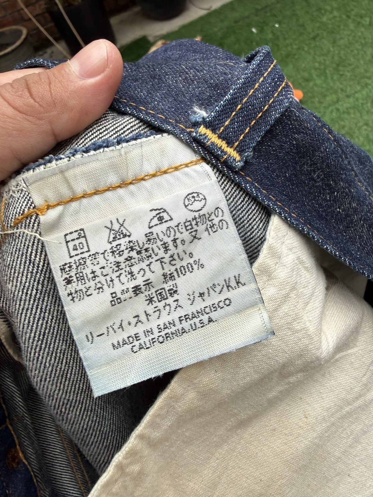 Levi's Vintage Clothing W32x34 Vintage levi’s 501XXc LVC redline big E made in USA Size US 32 / EU 48 - 8 Thumbnail