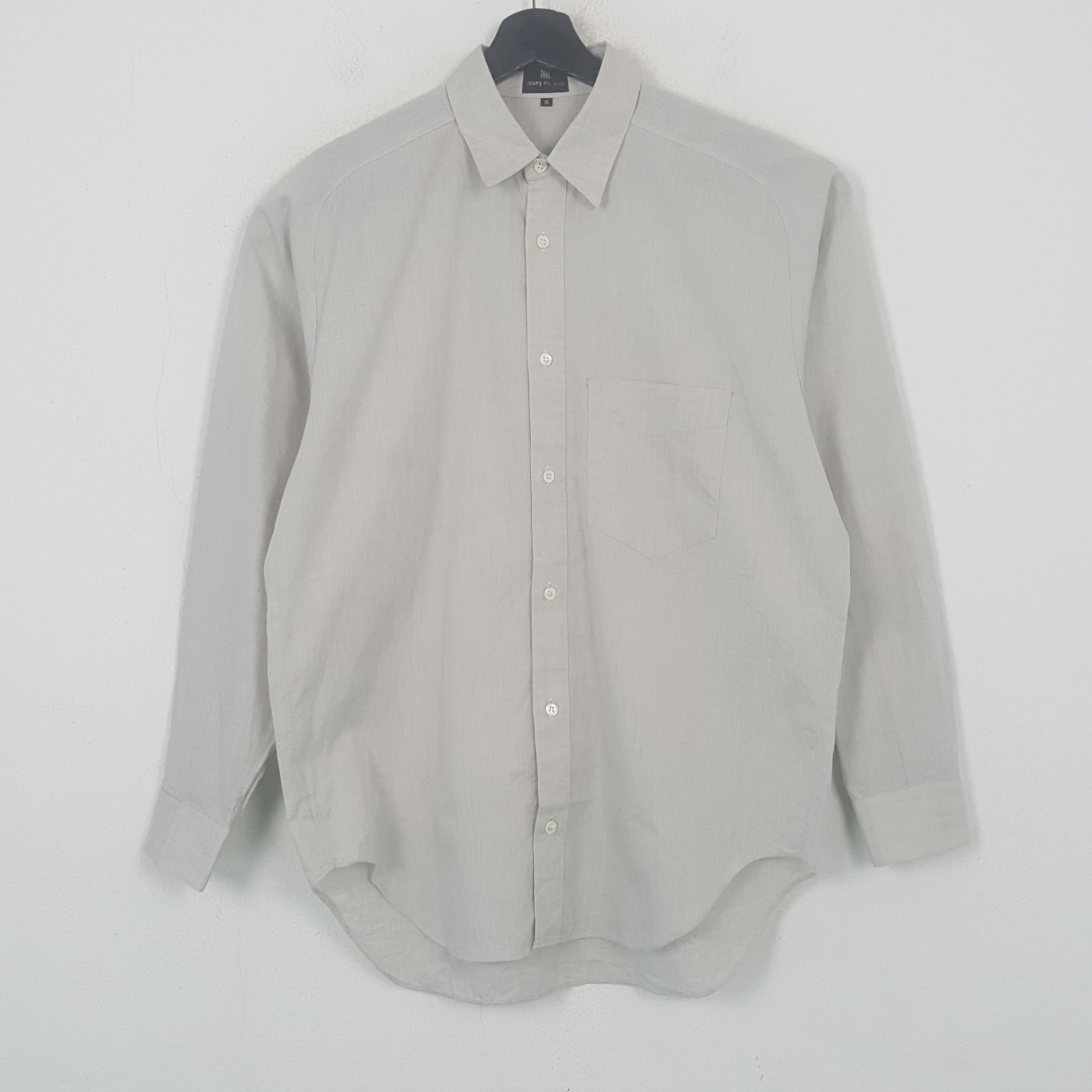 Issey Miyake Issey Miyake Japanese Designer Formal Shirt C294N63 Size US L / EU 52-54 / 3 - 1 Thumbnail