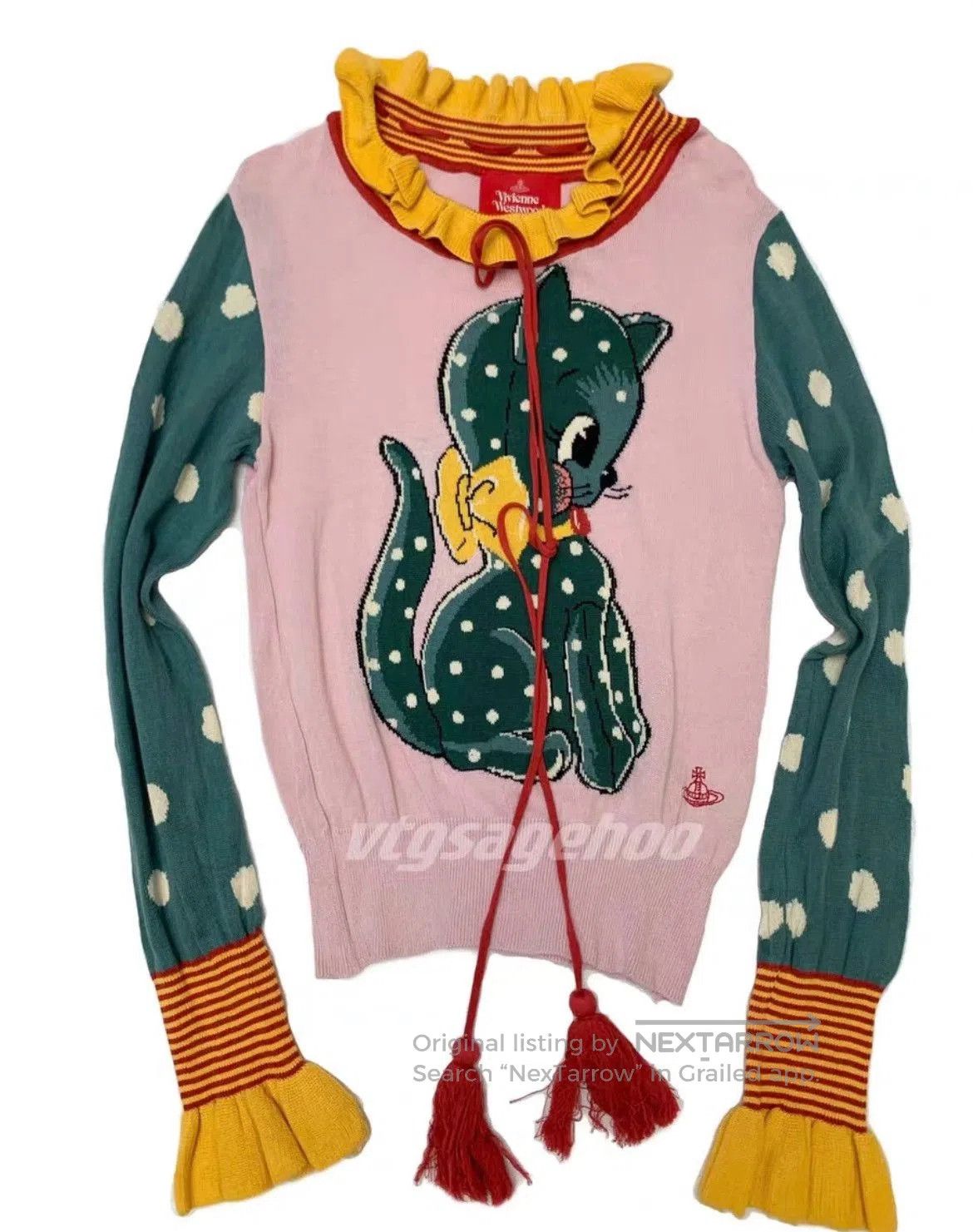 Vivienne Westwood Vivienne Westwood Kitten Sweater 00. Size S / US 4 / IT 40 - 1 Thumbnail