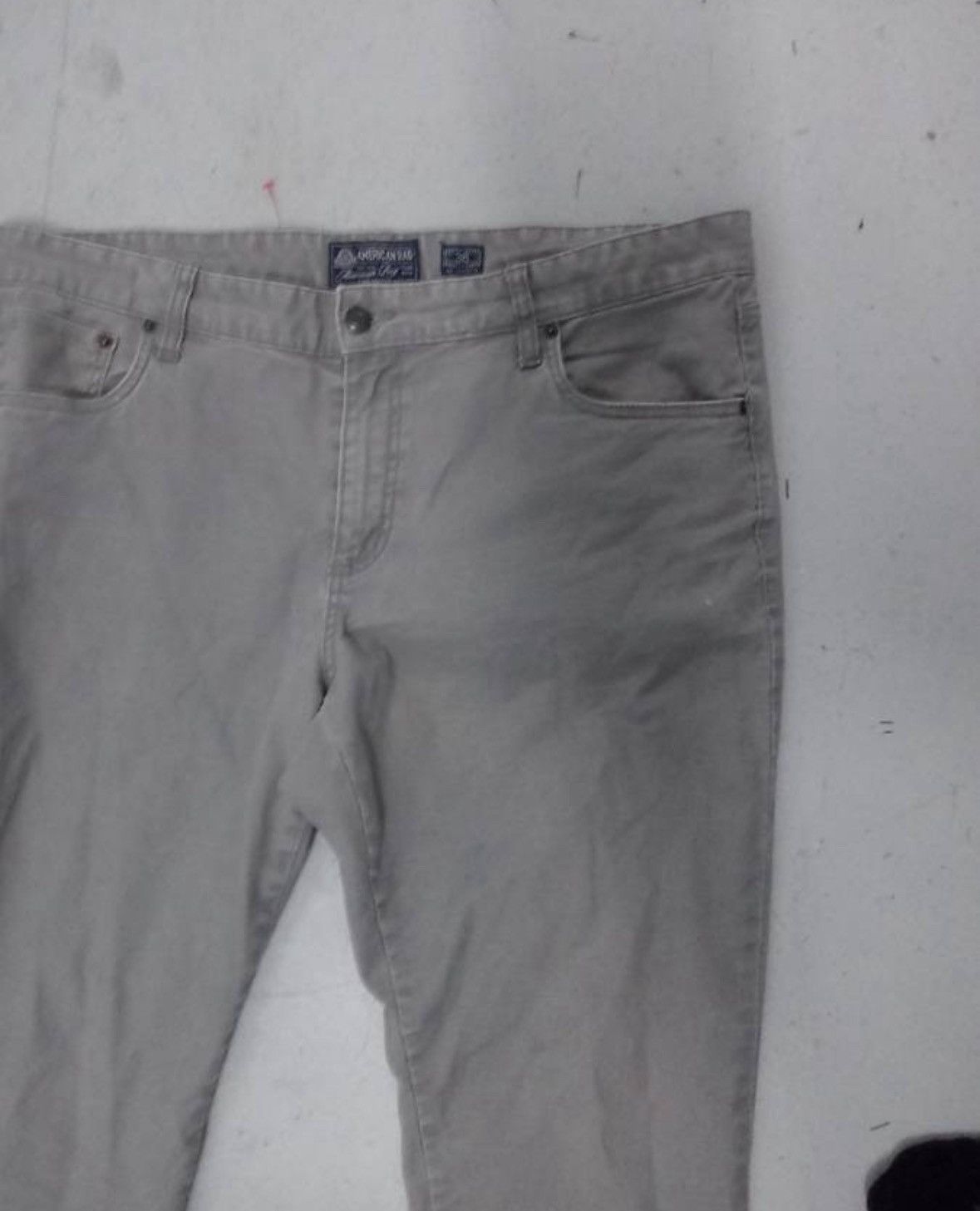 American Rag American Rag Gray Denim Straight Fit Button Zip 5-Pocket Men Size US 38 / EU 54 - 3 Thumbnail