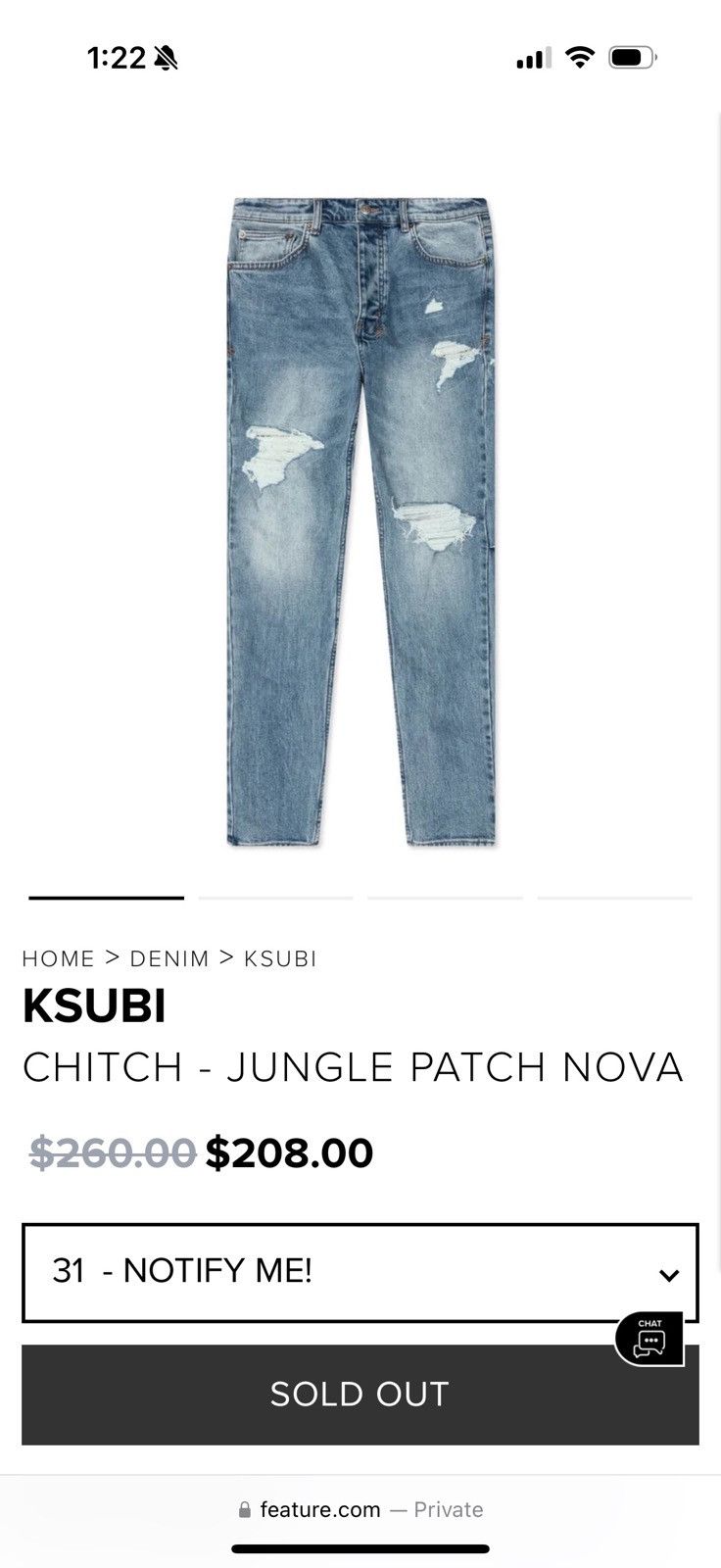 Ksubi Ksubi - Jungle Patch denim Size US 34 / EU 50 - 5 Thumbnail