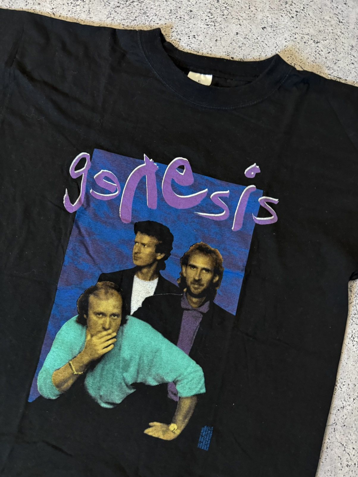 Other Band Tees * Vintage Vintage 90s band Genesis T-shirt SIZE XL Size US XL / EU 56 / 4 - 4 Thumbnail