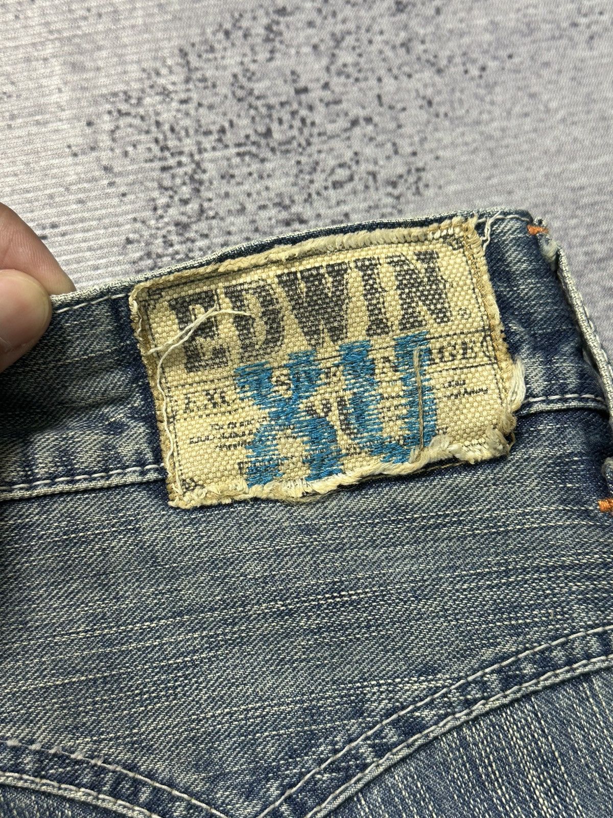 Undercover × Uniqlo Edwin 424XVS Flare Washed Denim Size US 32 / EU 48 - 16 Thumbnail