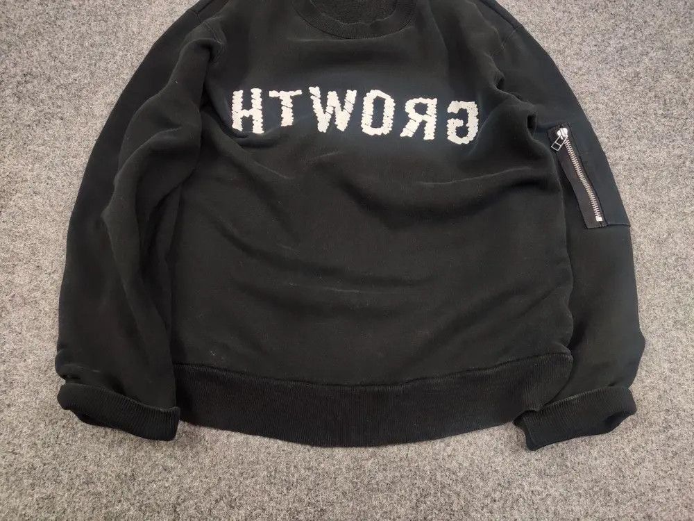 Japanese Brand Vintage 90's Double Steal Japanese Logo Black Sweatshirt Size US M / EU 48-50 / 2 - 3 Thumbnail