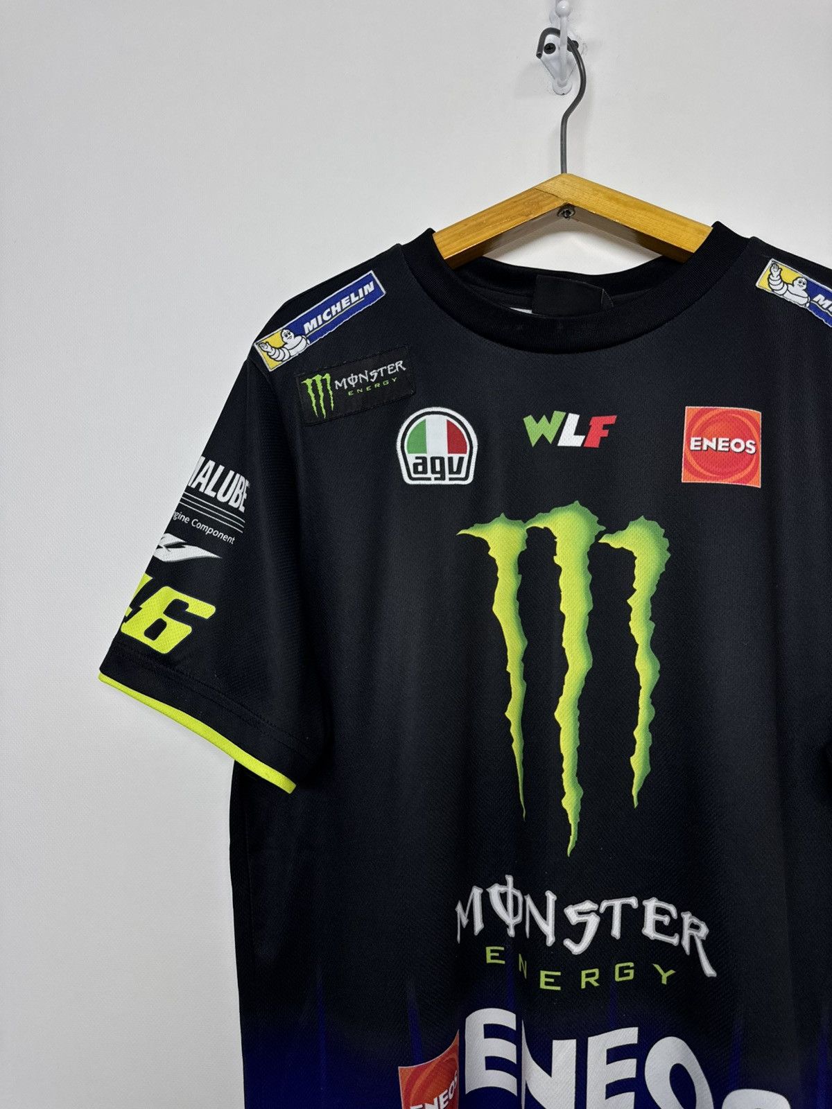 Yamaha Yamaha VR46 Vintage Monster Energy Racing Moto Jersey Size US M / EU 48-50 / 2 - 8 Thumbnail