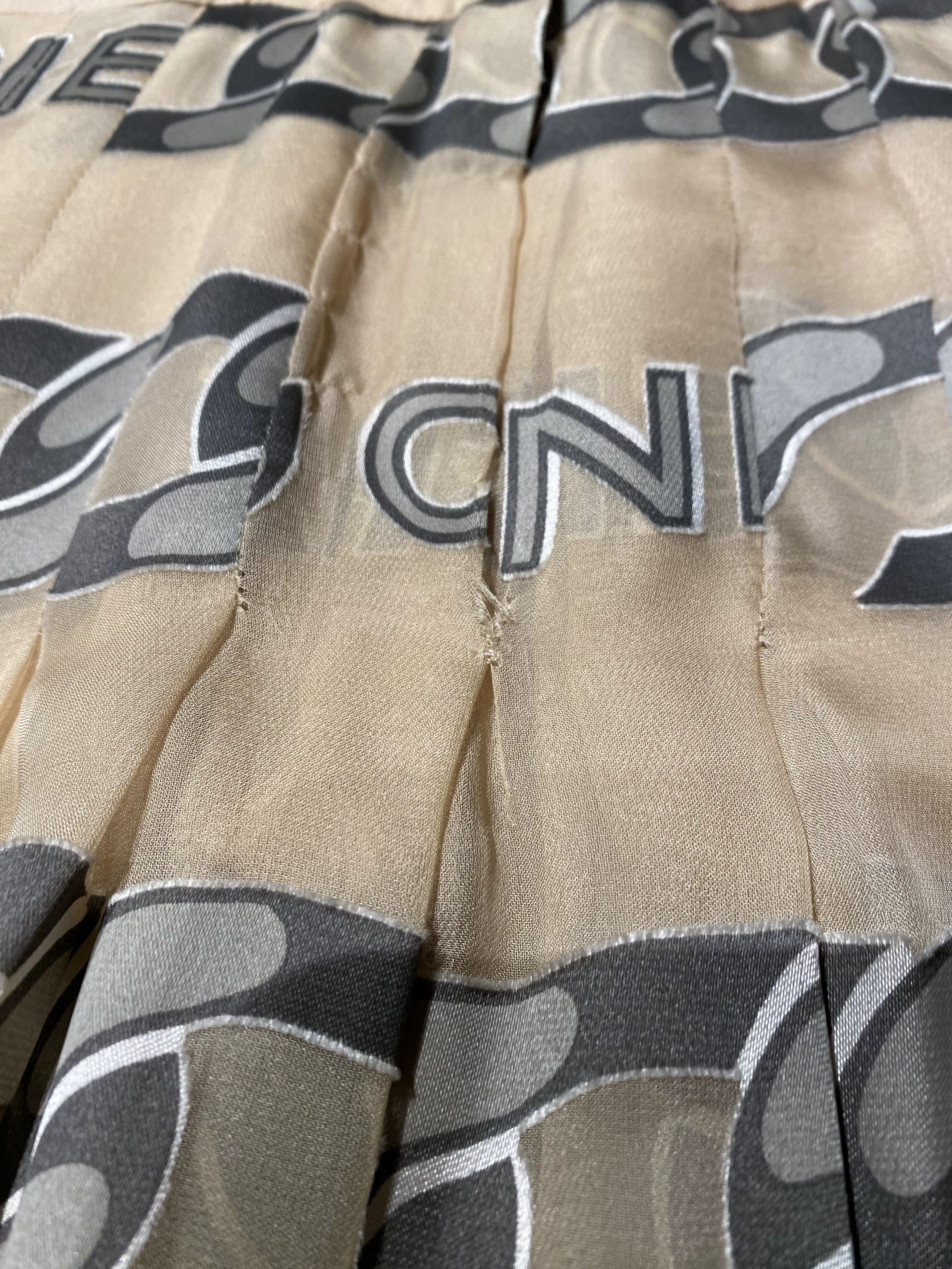 Chanel Chanel Silk Chain Print Shirt . Size M / US 6-8 / IT 42-44 - 3 Thumbnail