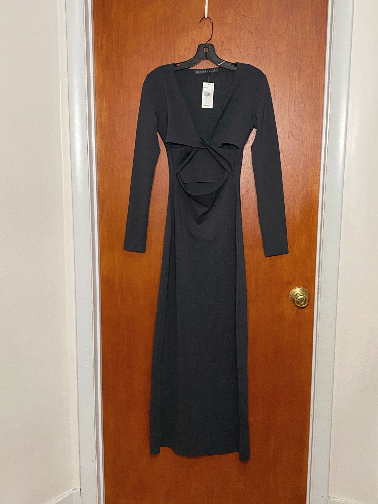 Other ZEYNEP ARCAY cutout stretch maxi Longsleeve dress size 4 Size S / US 4 / IT 40 - 4 Thumbnail
