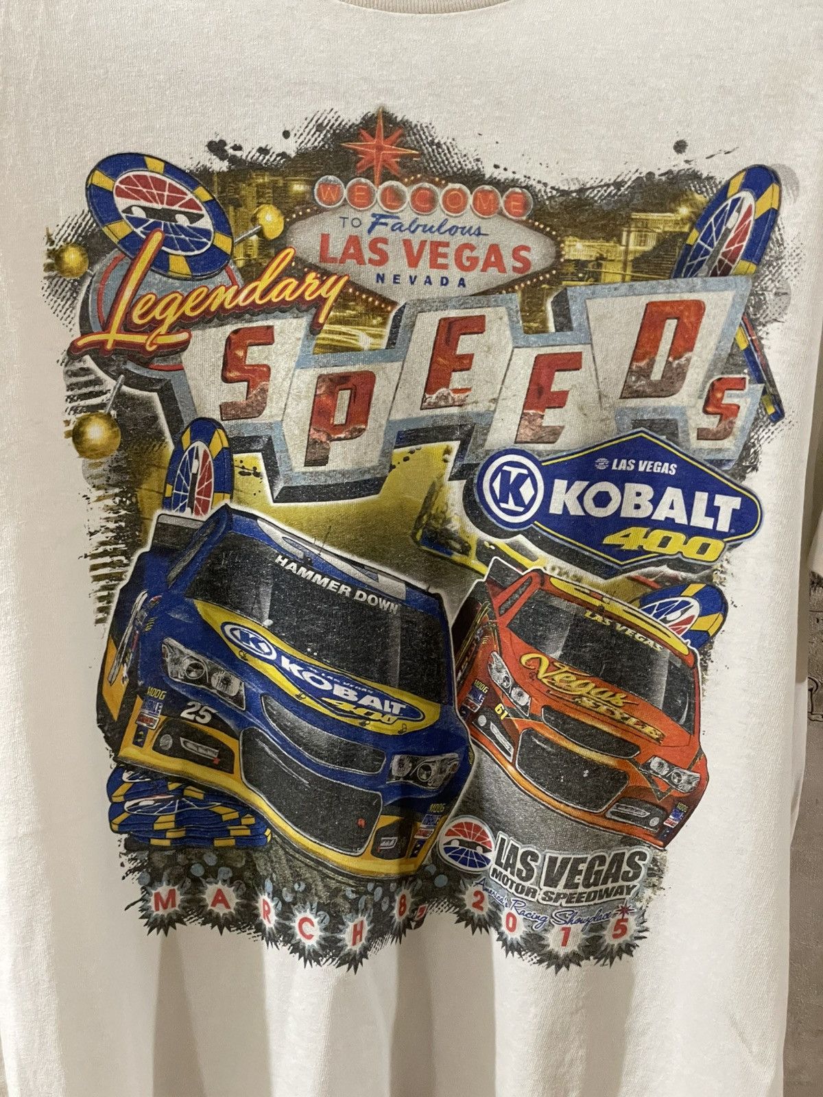 Other Vintage 2015 NASCAR Kobalt 400 Las Vegas Motor Speedway Size US L / EU 52-54 / 3 - 2 Thumbnail