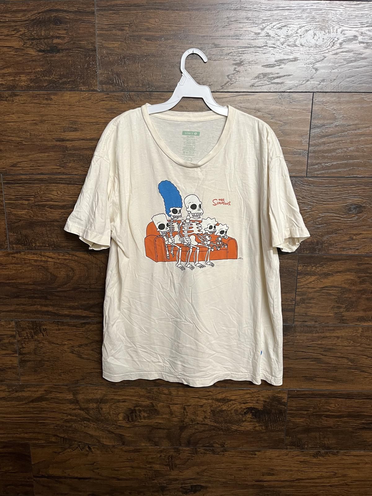 Stance Socks Stance x The Simpsons Skeletons Couch T-shirt - L Size US L / EU 52-54 / 3 - 1 Thumbnail