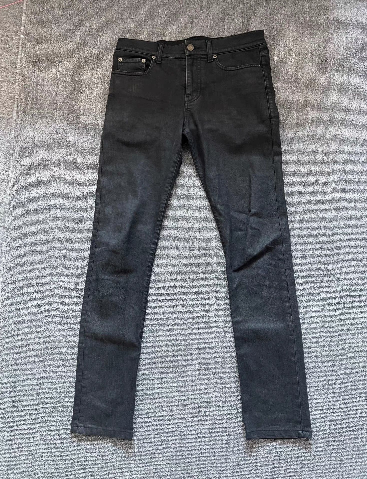 Saint Laurent Wax Jeans | Grailed