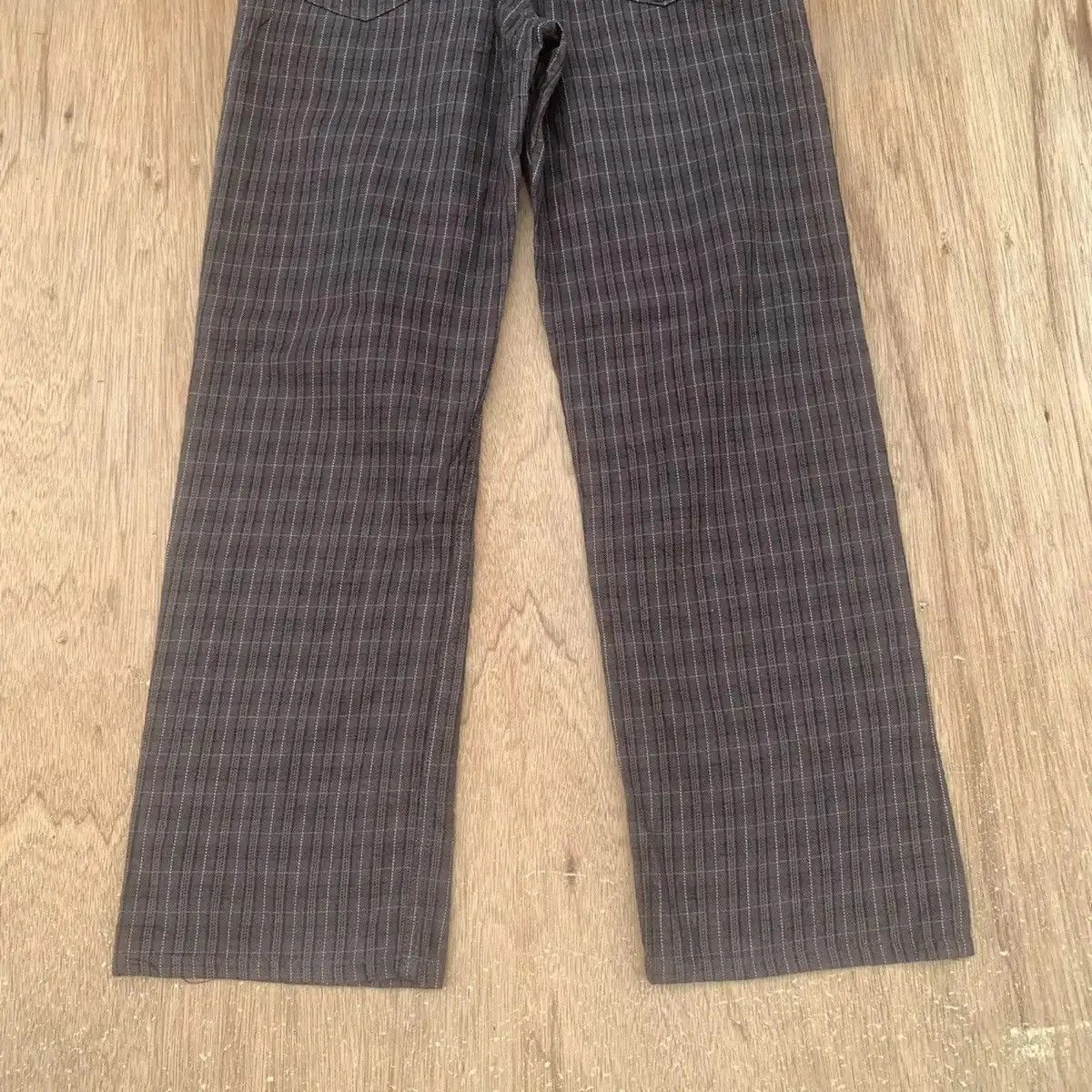 Hysteric Glamour NICE !! PLUS ONE JAPAN TROUSERS JEANS STRIPED PLAID PANTS Size US 28 / EU 44 - 11 Thumbnail