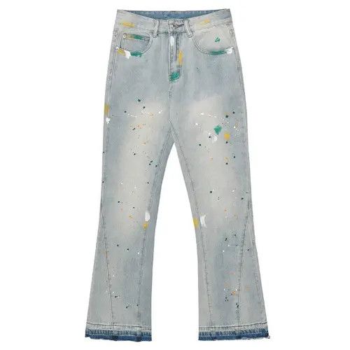 VIBE Street wash vintage y2k baggy wide leg jeans Size US 33 - 5 Thumbnail