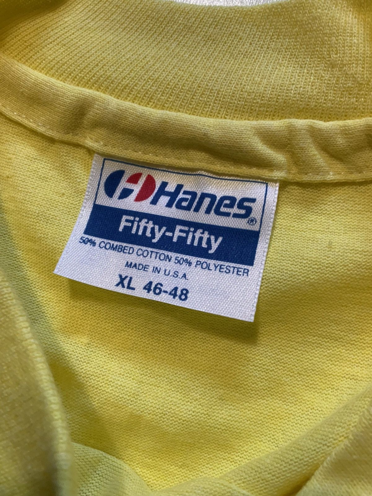 Hanes × Vintage VTG 50/50 Brimstone Hill West Indies Single Stitch T-Shirt Size US XL / EU 56 / 4 - 8 Thumbnail