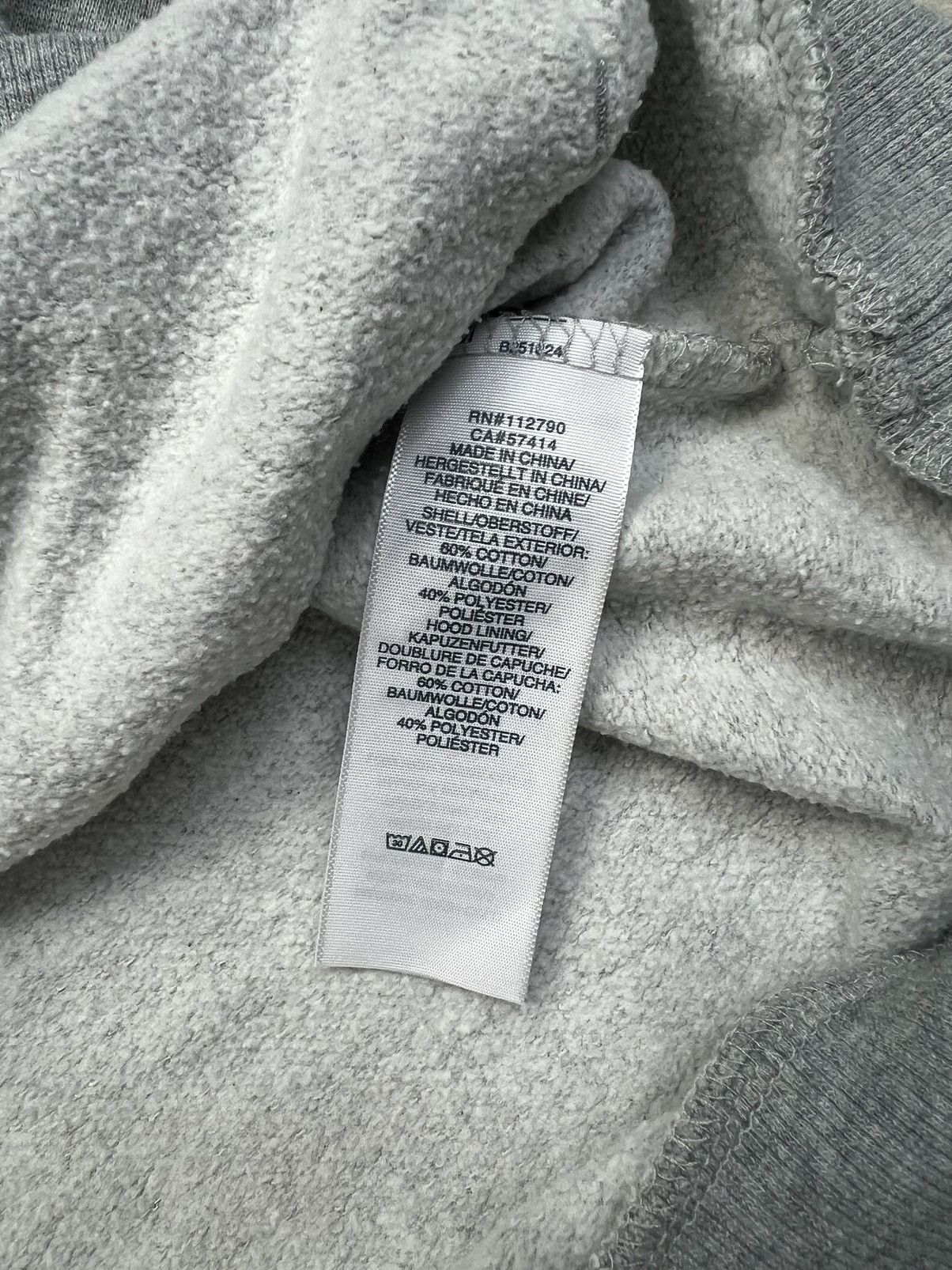 True Religion True Religion Big Logo Gray Zipped Women's Hoodie Size L / US 10 / IT 46 - 5 Thumbnail