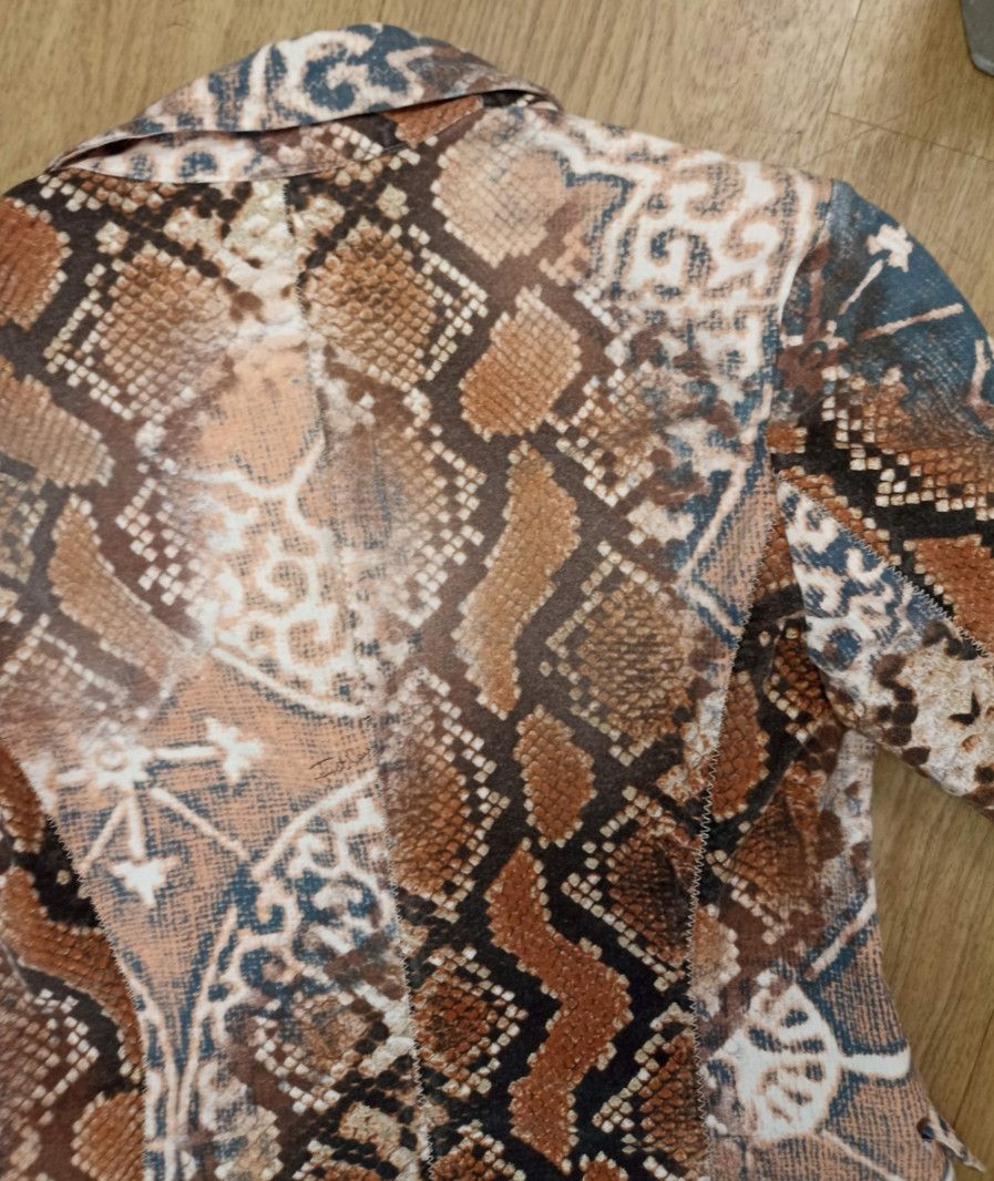 Roberto Cavalli Robrerto Cavali Jacket snake S woman Size M / US 6-8 / IT 42-44 - 5 Thumbnail