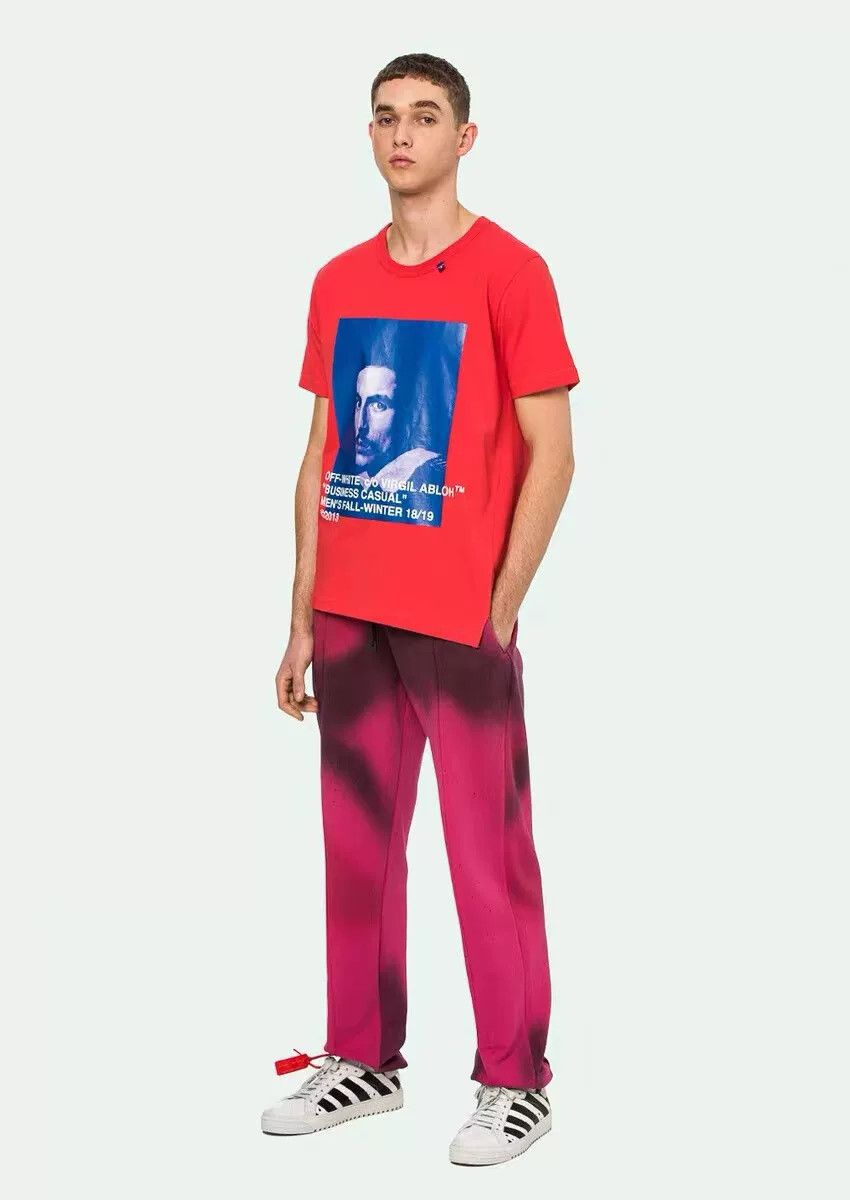 Off-White Off-White Benini Short-Sleeve Tee Size US XXS / EU 40 - 1 Thumbnail