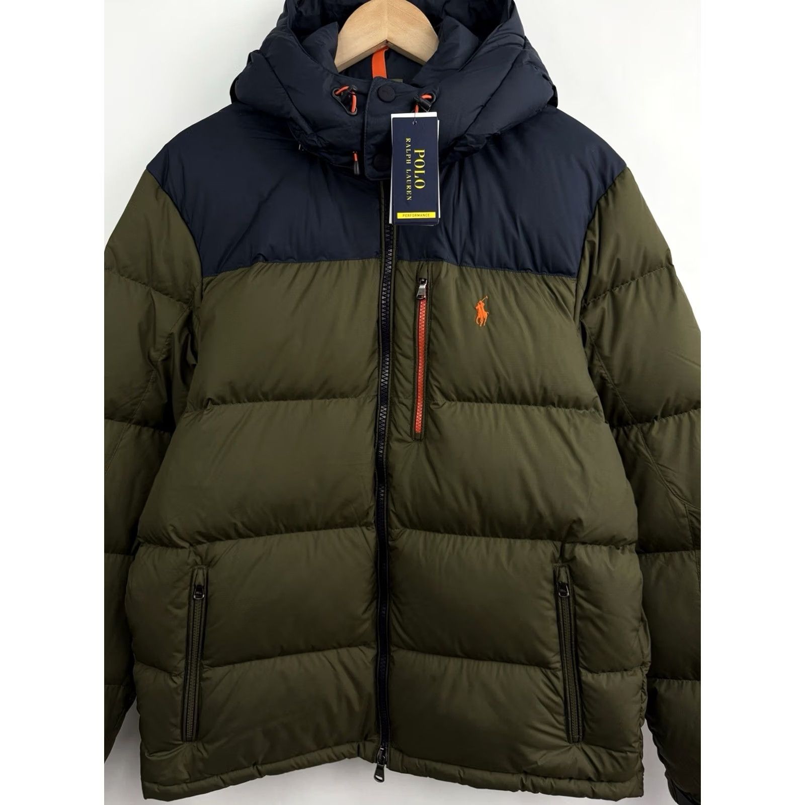 Ralph Lauren VINTAGE? No — actually NEW Polo Ralph Lauren Hooded Down Puffer El Cap Jacket L Green Men Jacket Size US L / EU 52-54 / 3 - 4 Thumbnail