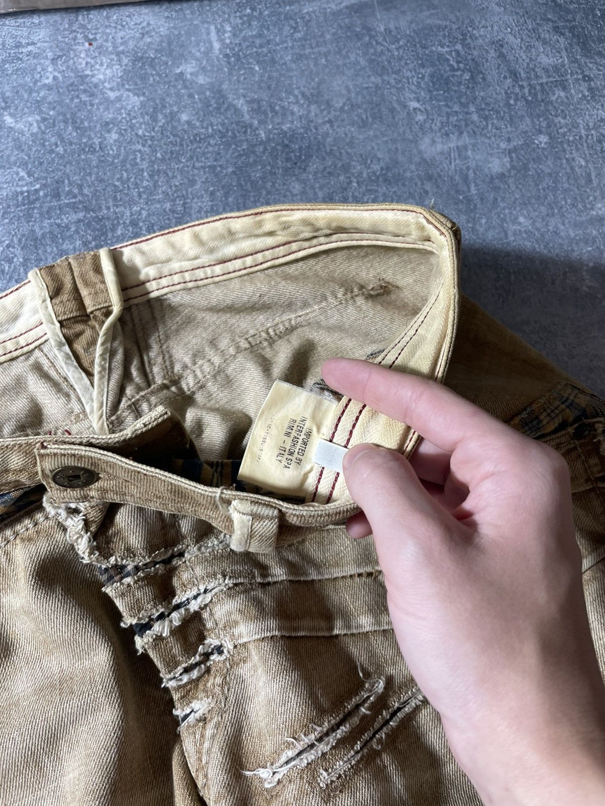 Marithe + Francois Girbaud Marithe Francois Girbaud vintage MFG Y2K buttons pant jeans Size US 33 - 12 Thumbnail