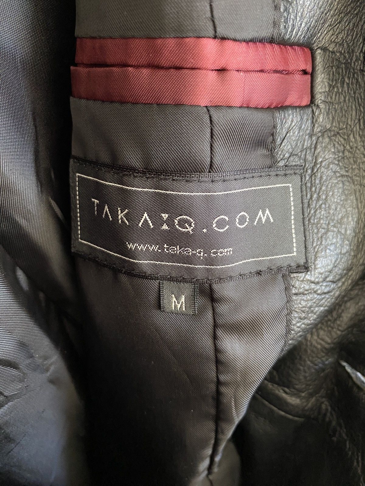 Japanese Brand Vintage Japanese Brand Takaiq Leather Jacket 1990s Size US M / EU 48-50 / 2 - 6 Thumbnail