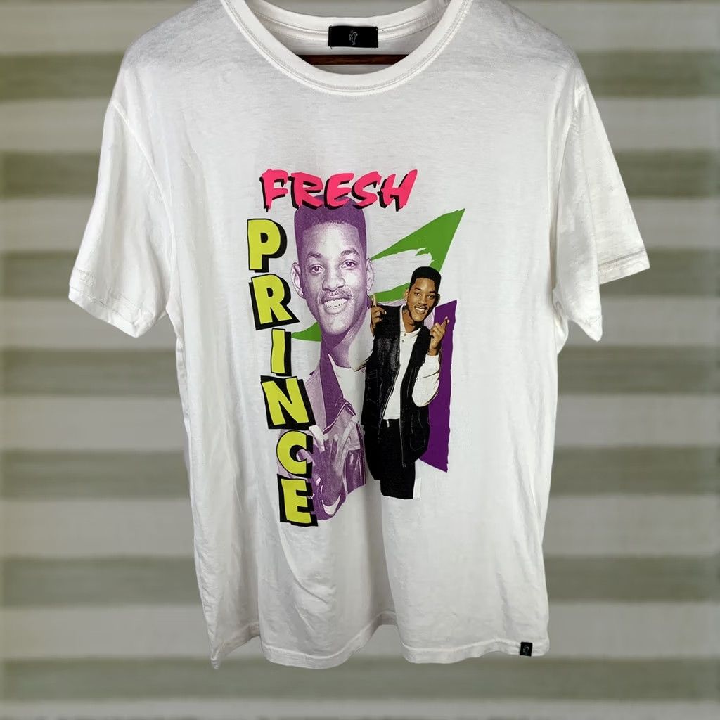 Vintage Rare Will Smith The Fresh Prince Limited Merch Collectable S/S Shirt Large Size US L / EU 52-54 / 3 - 1 Thumbnail
