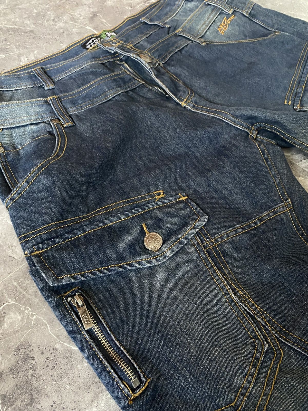 No Fear No Fear Jeans Vintage RAP Swag Acant garde Style y2k XL Size US 38 / EU 54 - 3 Thumbnail