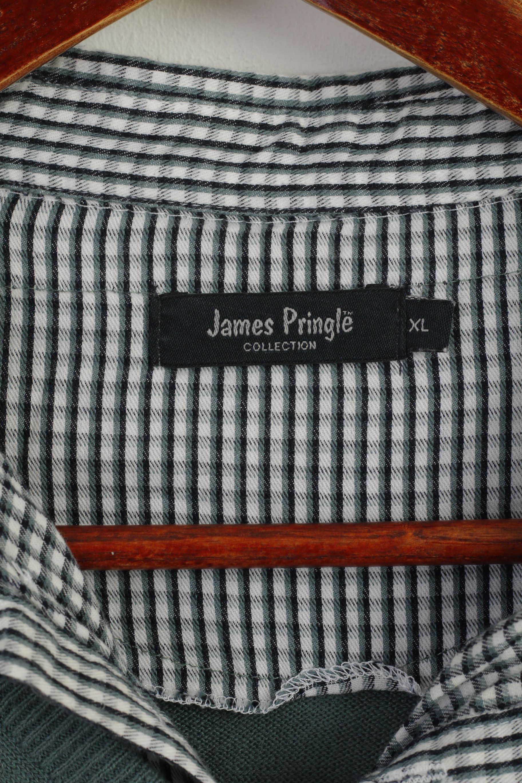 Vintage James Pringle Men XL Jumper Green Acrylic 7794 Size US XL / EU 56 / 4 - 4 Thumbnail