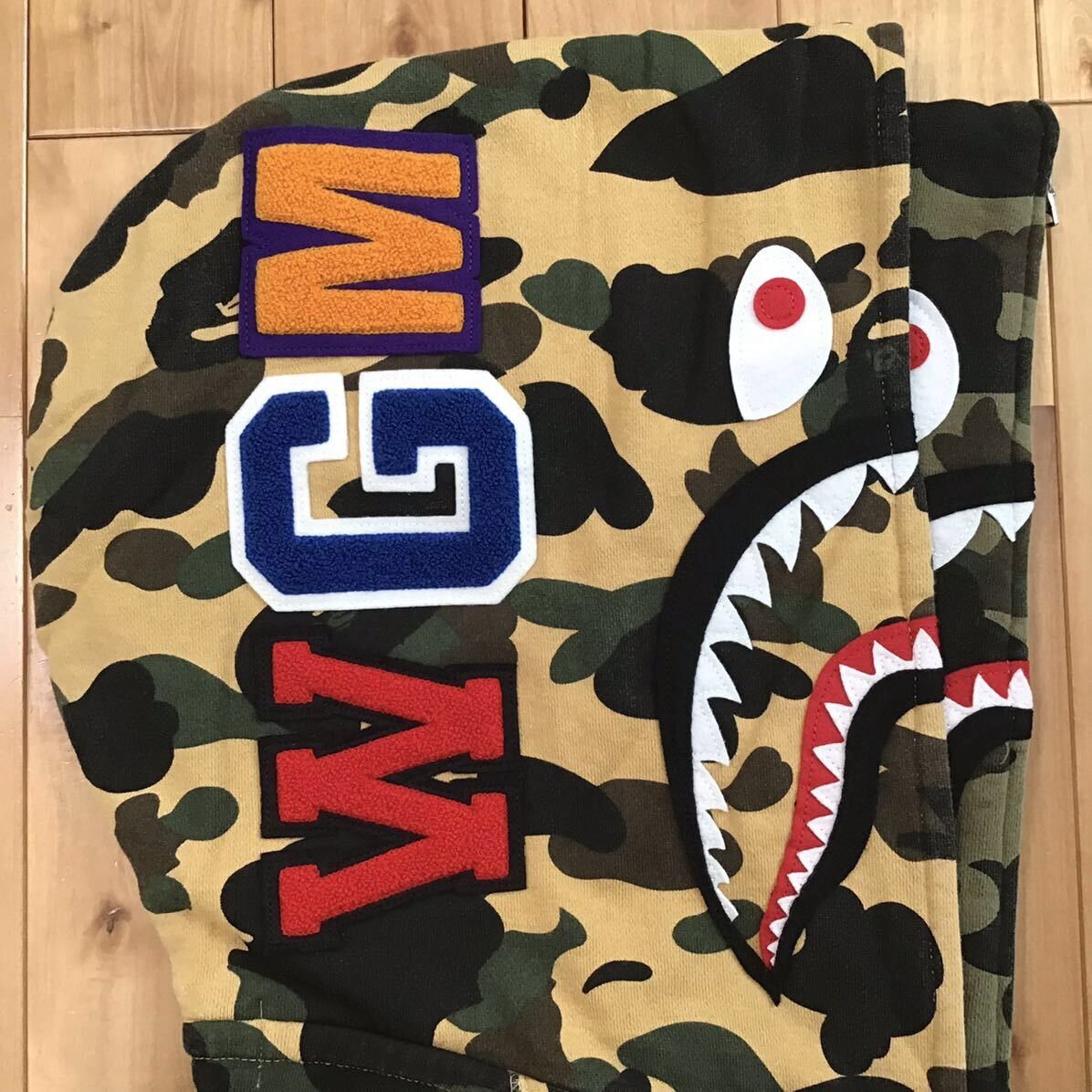 Bape BAPE Double Shark full zip hoodie 1st camo a bathing ape Size US M / EU 48-50 / 2 - 4 Thumbnail