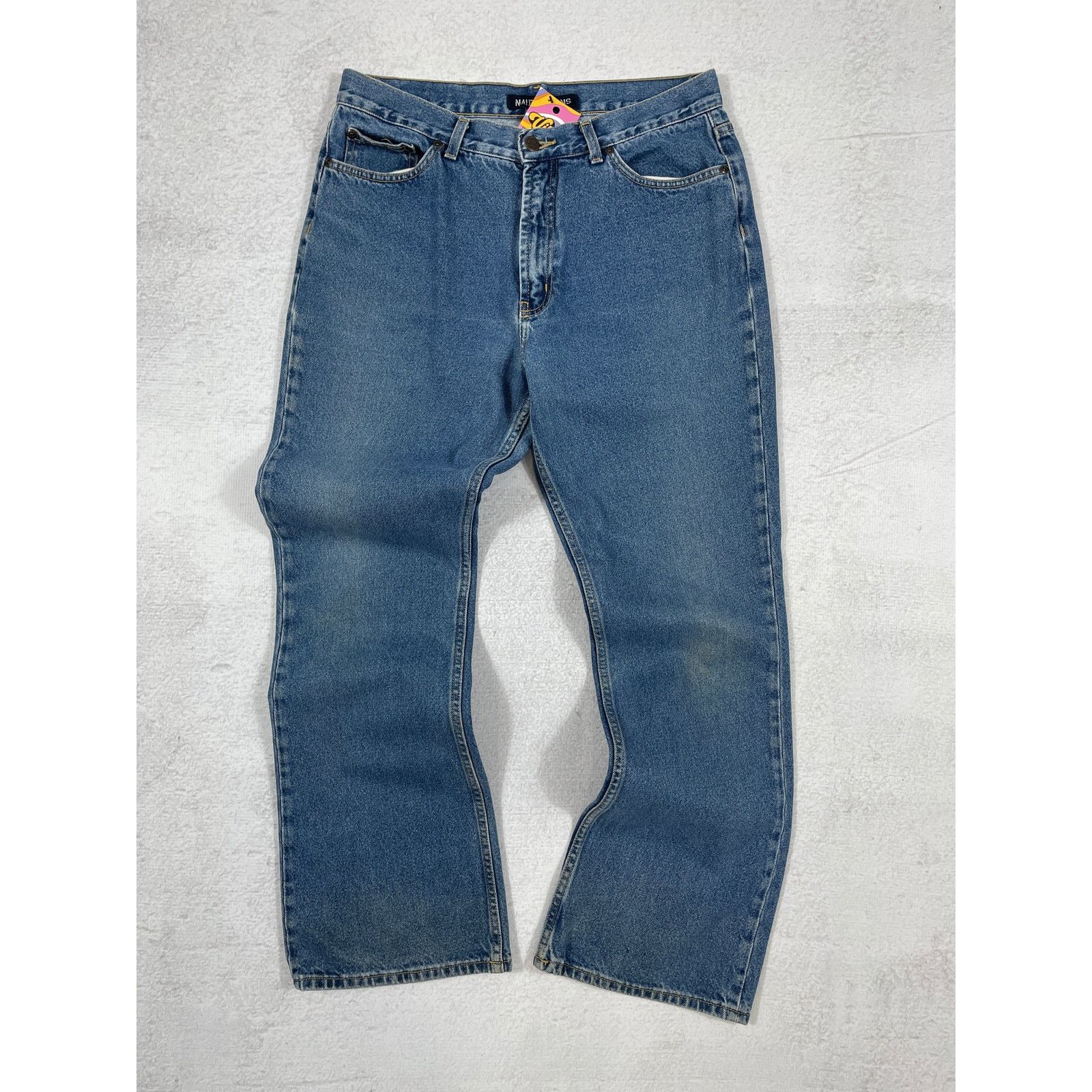 Nautica Vintage Nautica Blue Pre-owned Jeans - Women's 32Wx32L Size 32" / US 10 / IT 46 - 1 Thumbnail