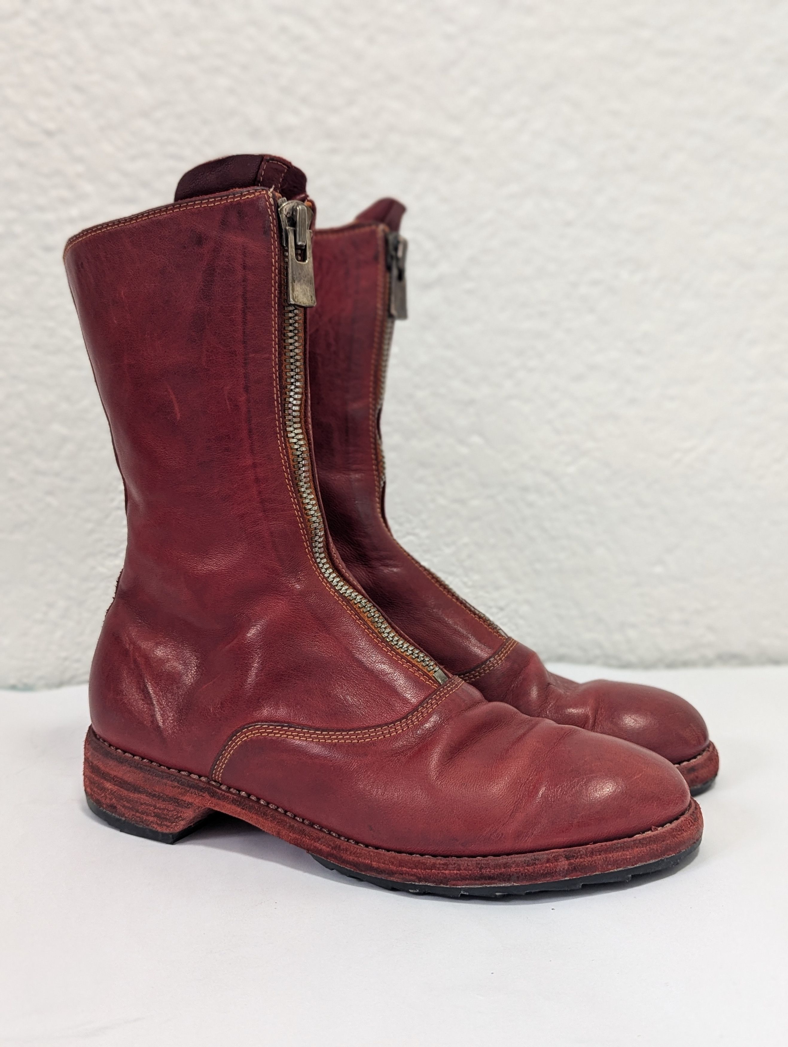 Guidi Guidi 310 Front-zip Soft Horse Leather Boots Size US 6 / IT 36 - 1 Thumbnail