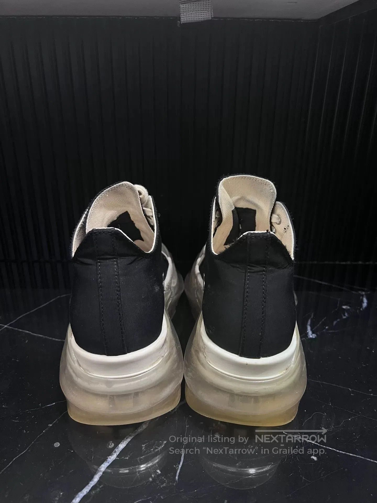 Rick Owens rick owens platform sneakers black and white. Size US 6 / IT 36 - 3 Thumbnail