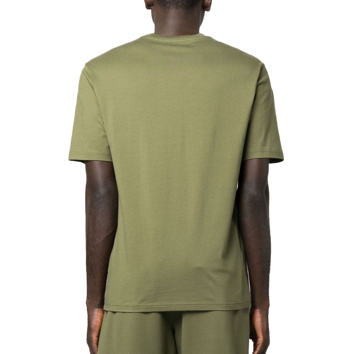 Moschino o1y0225 Logo T-Shirt in Military Green Size US M / EU 48-50 / 2 - 3 Thumbnail