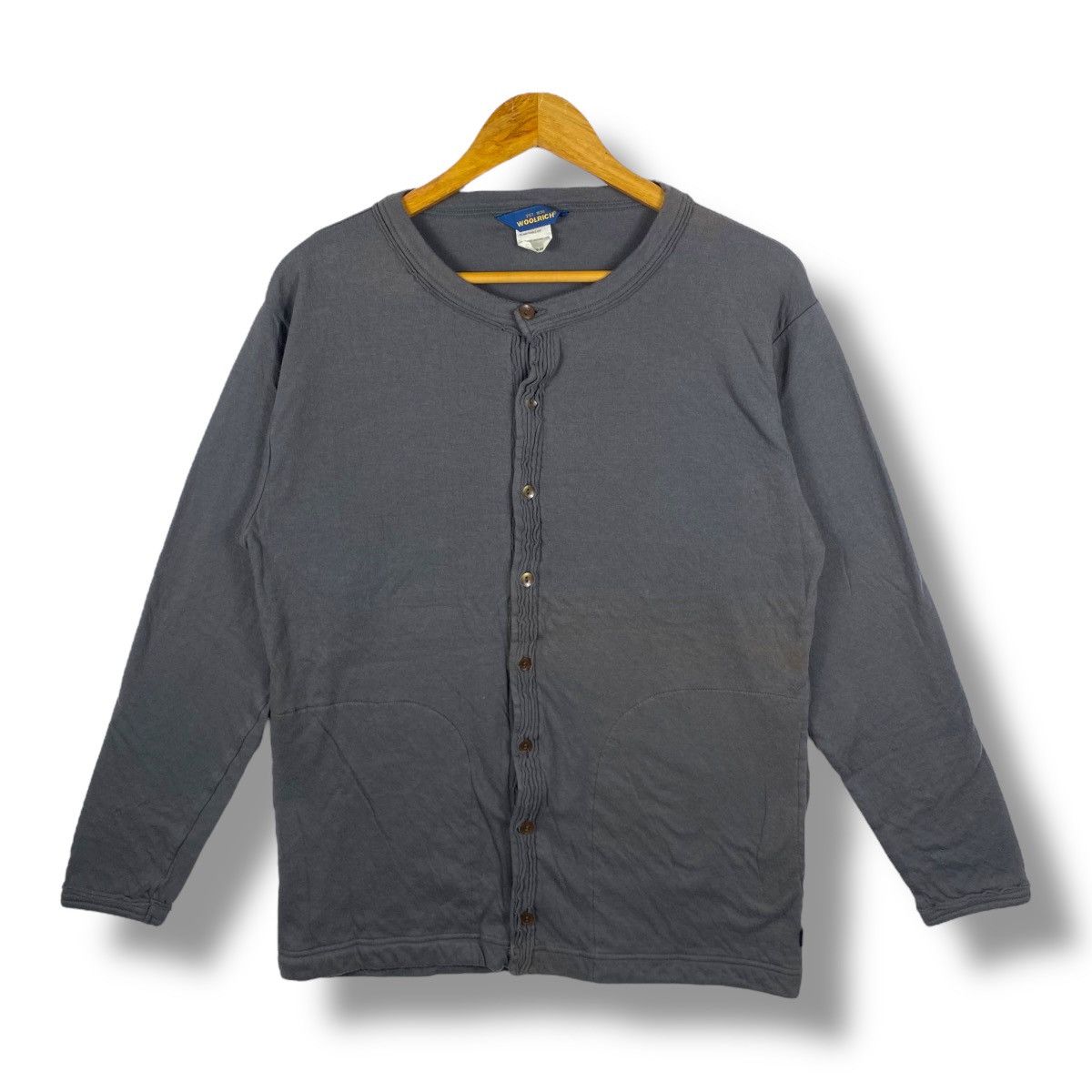 Vintage × Woolrich Woolen Mills Vintage 90's WOOLRICH Button Sweater Cardigans Medium Size Size M / US 6-8 / IT 42-44 - 1 Thumbnail