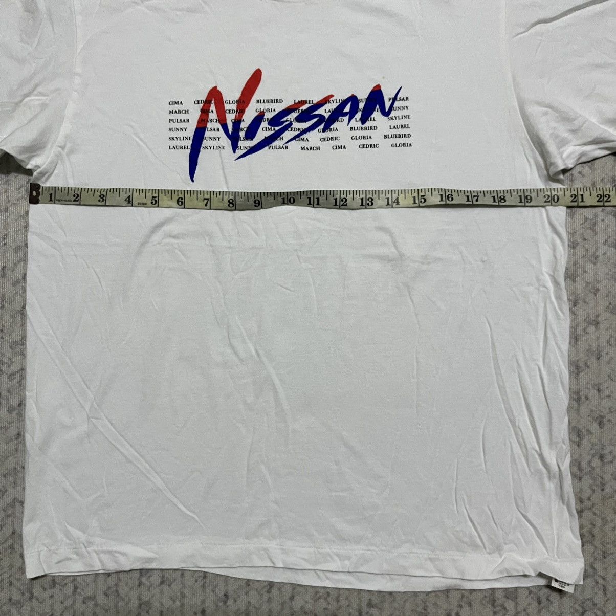 Japanese Brand Rare Vintage Nissan All Car Model Logo Racing Boxy Tees Size US M / EU 48-50 / 2 - 10 Thumbnail