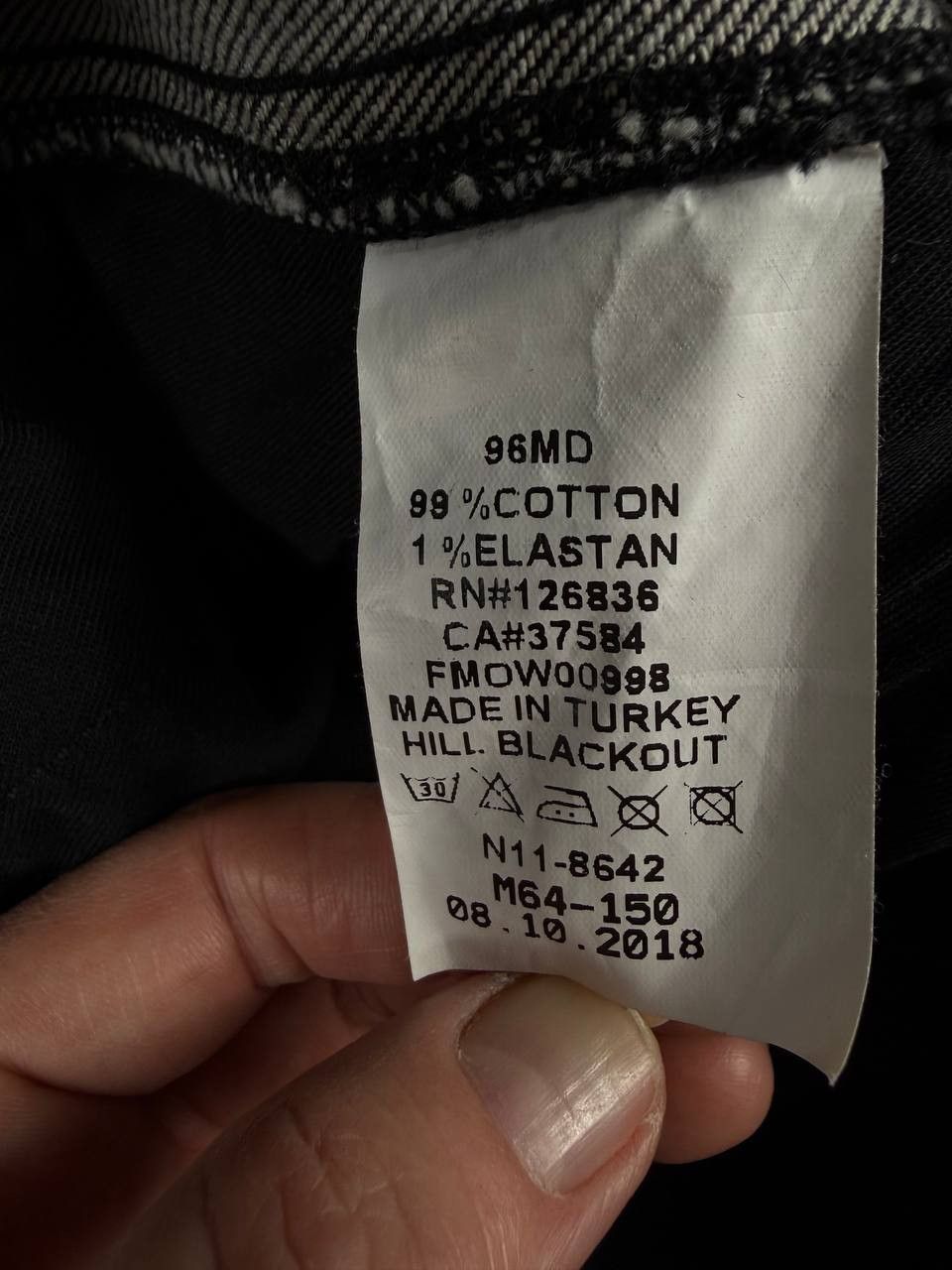 J.Lindeberg J.Lindeberg Full Zip Denim Black Jacket Size US M / EU 48-50 / 2 - 8 Thumbnail