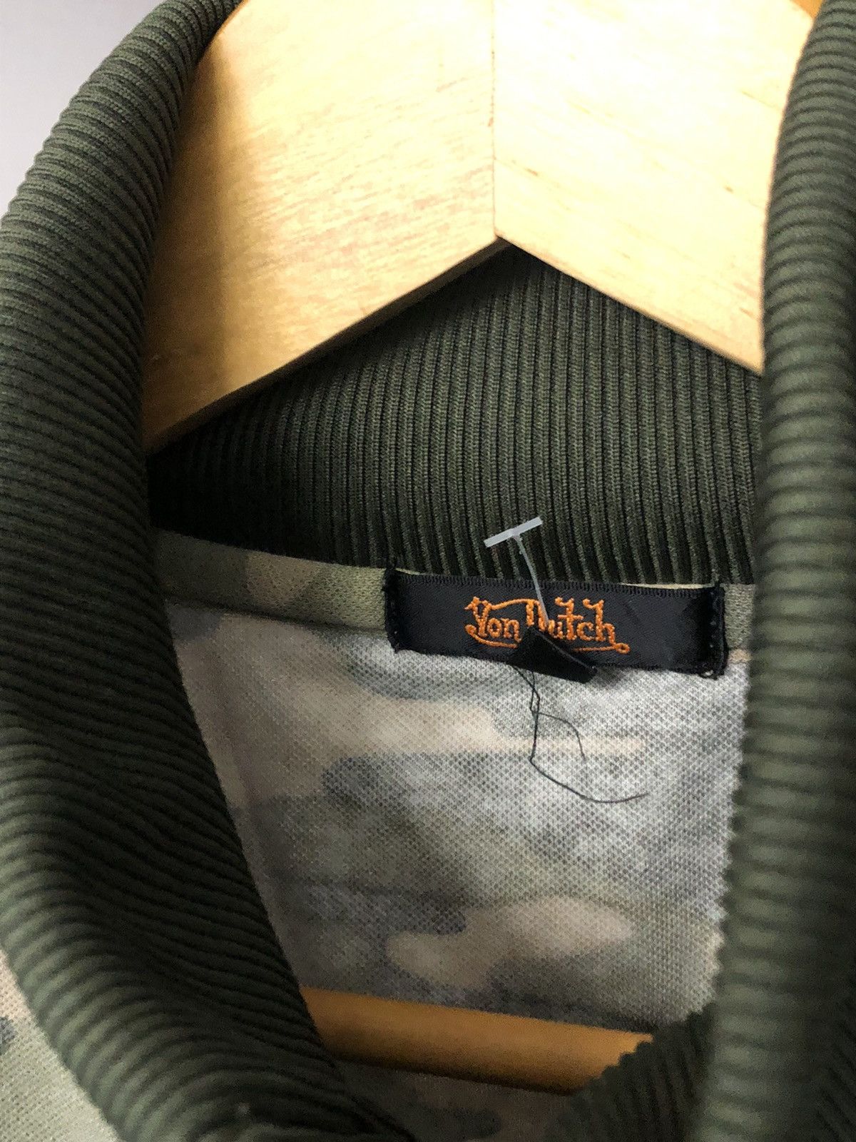Vintage × Von Dutch Vintage Von Dutch Camo Zipper Up Jacket Sweatshirt Size US M / EU 48-50 / 2 - 4 Thumbnail