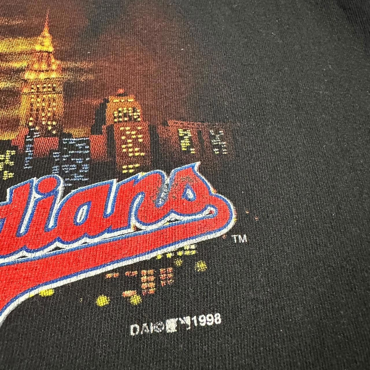 Designer 1998 Cleveland Indians Boxy Shirt Size US XL / EU 56 / 4 - 4 Thumbnail