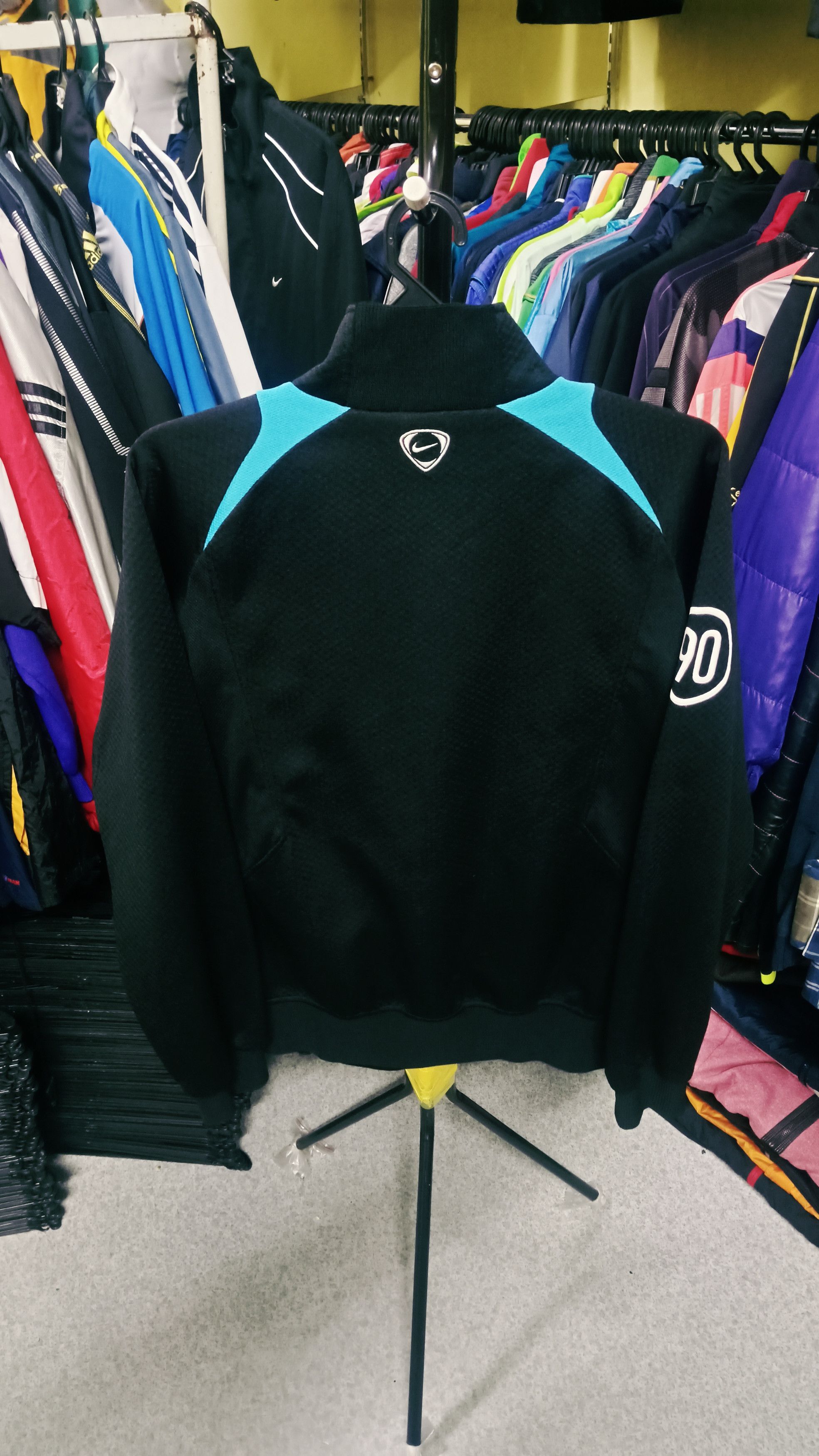 Nike Vintage Nike Dri-Fit T90 Track Top Size US M / EU 48-50 / 2 - 2 Thumbnail