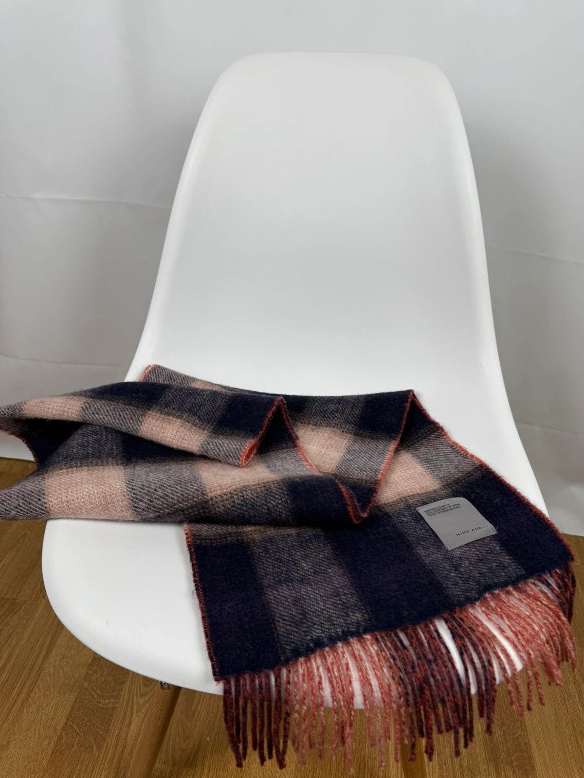Other Nico And. Plaid Wool Cashmere Scarf Size ONE SIZE - 1 Thumbnail