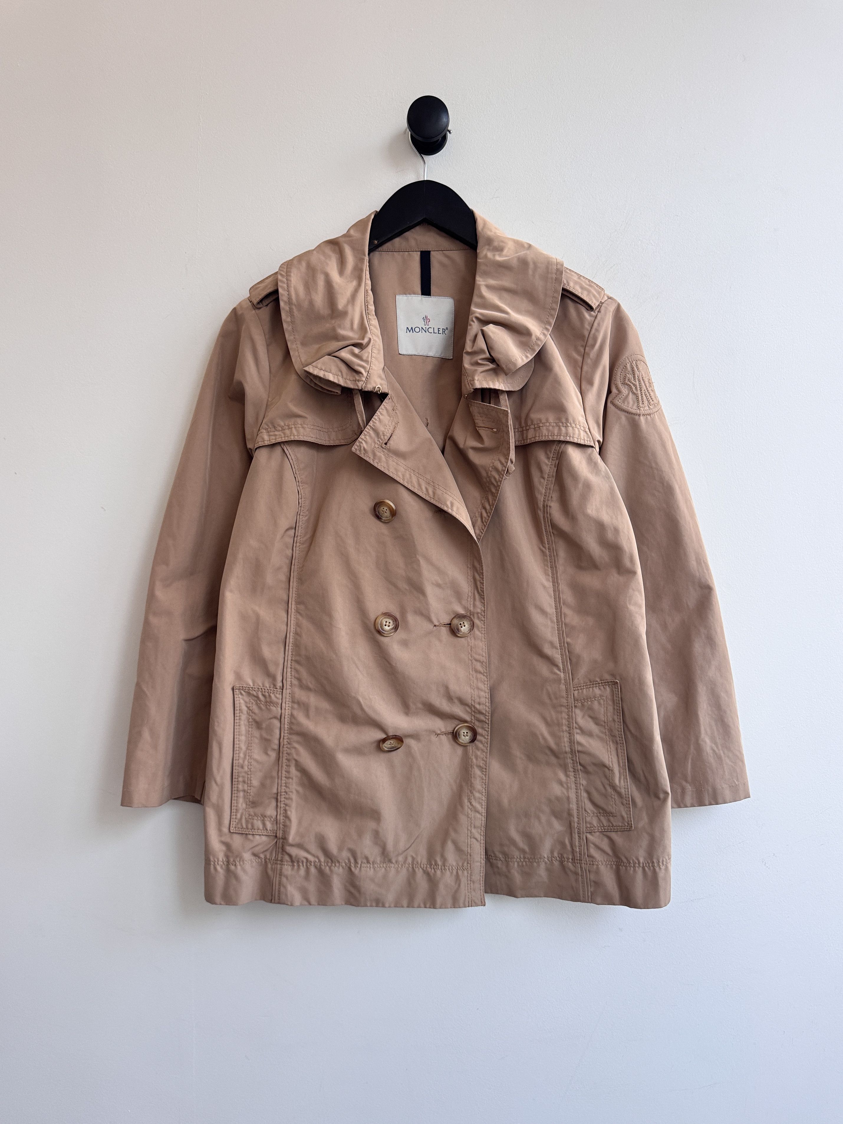 Moncler Moncler Light Trench Coat Jacket Size XS / US 0-2 / IT 36-38 - 1 Thumbnail