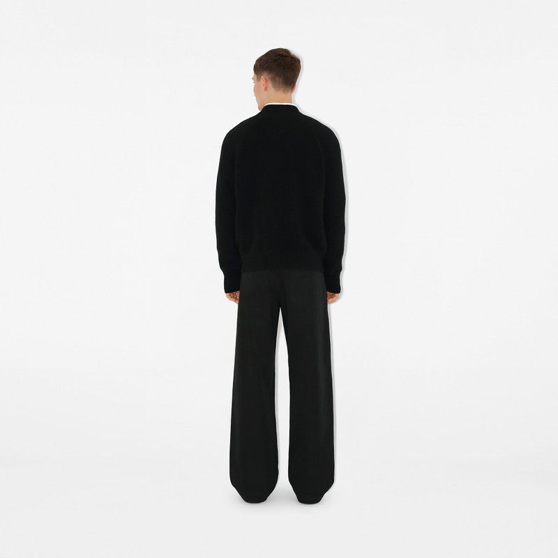 Burberry o1w1db10326 B Shield Wool Blend Bomber Jacket in Black Size US S / EU 44-46 / 1 - 4 Thumbnail