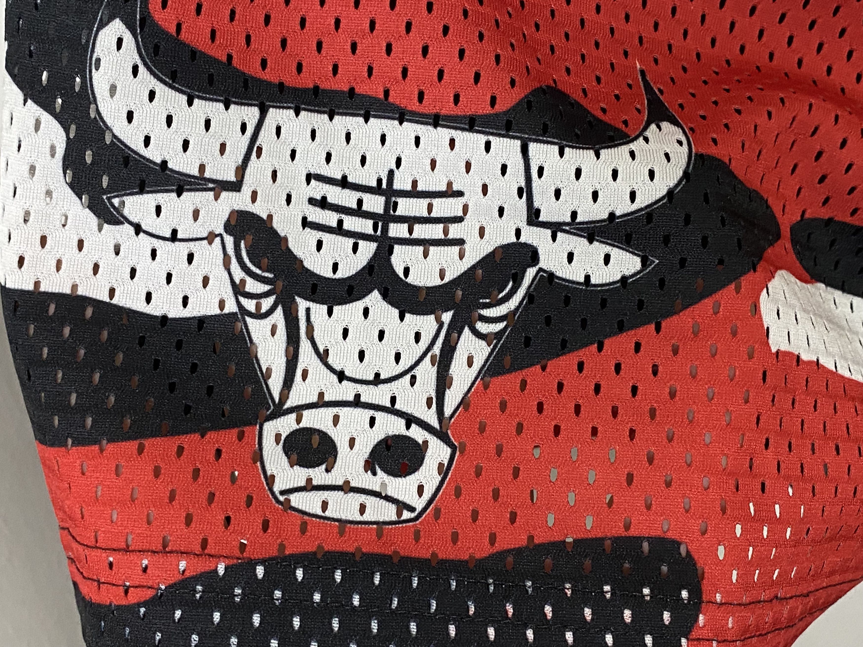 Adidas × NBA CHICAGO BULLS REVERSIBLE NBA BASKETBALL SHORTS ADIDAS Size US 32 / EU 48 - 4 Thumbnail
