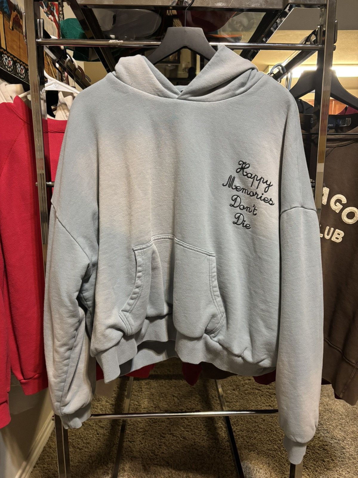 HMDD HMDD (Happy Memories Don’t Die) 2PLY Hoodie Sz M Size US M / EU 48-50 / 2 - 1 Thumbnail