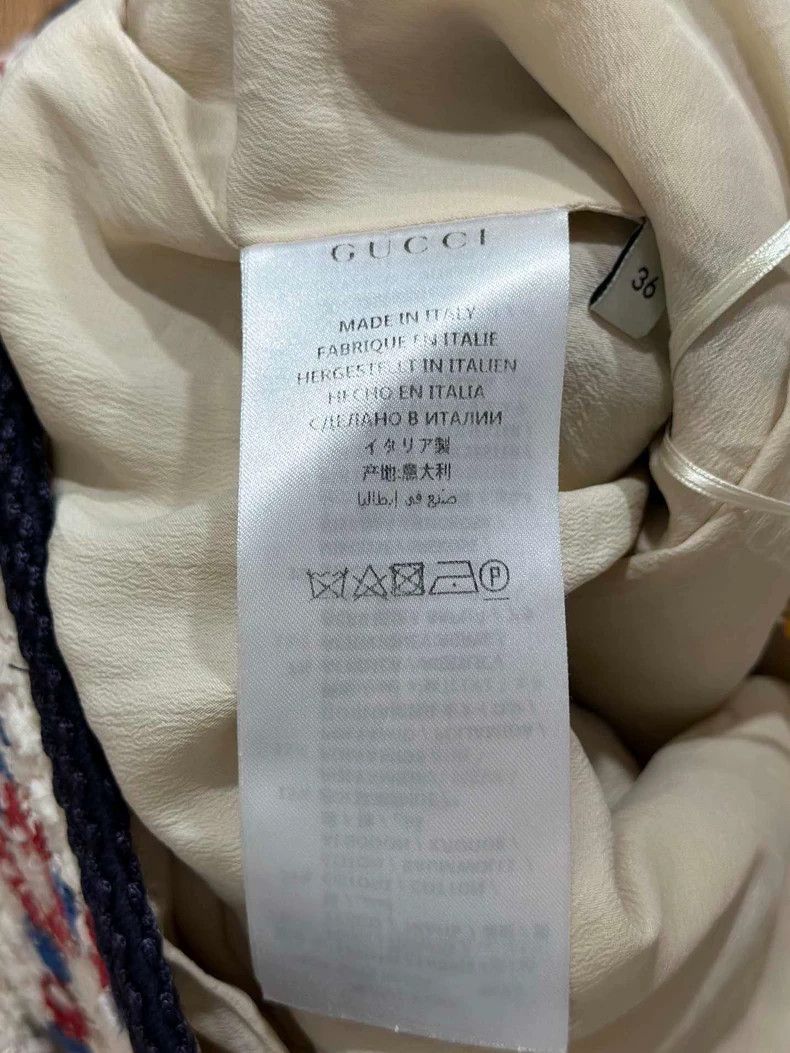 Gucci Gucci Tweed full-print sleeveless dress 2503-Nextarrow Size XS / US 0-2 / IT 36-38 - 6 Thumbnail