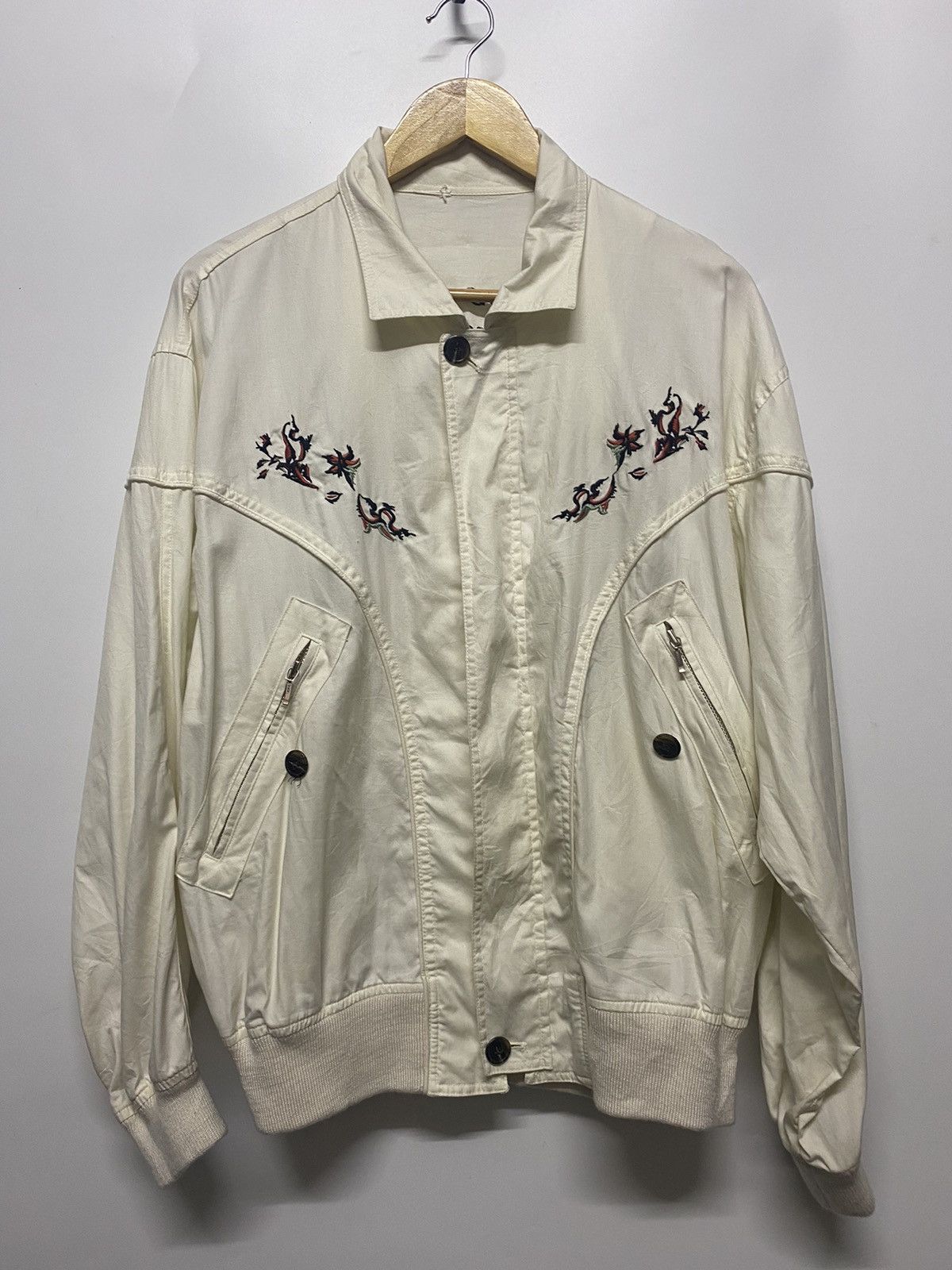 Designer × Japanese Brand Japanese Brand Grosbec Floral Art Jacket Size US L / EU 52-54 / 3 - 1 Thumbnail