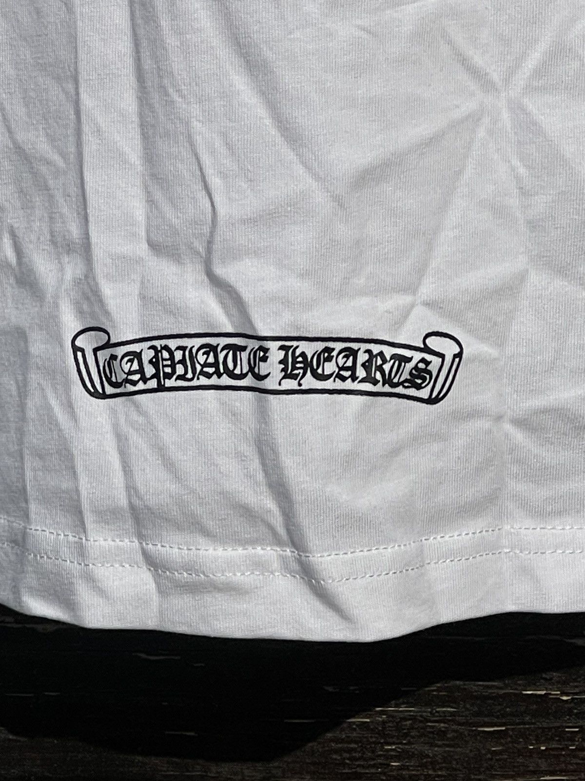 Other Capiate hearts white big logo cross print t-shirt Size US M / EU 48-50 / 2 - 3 Thumbnail