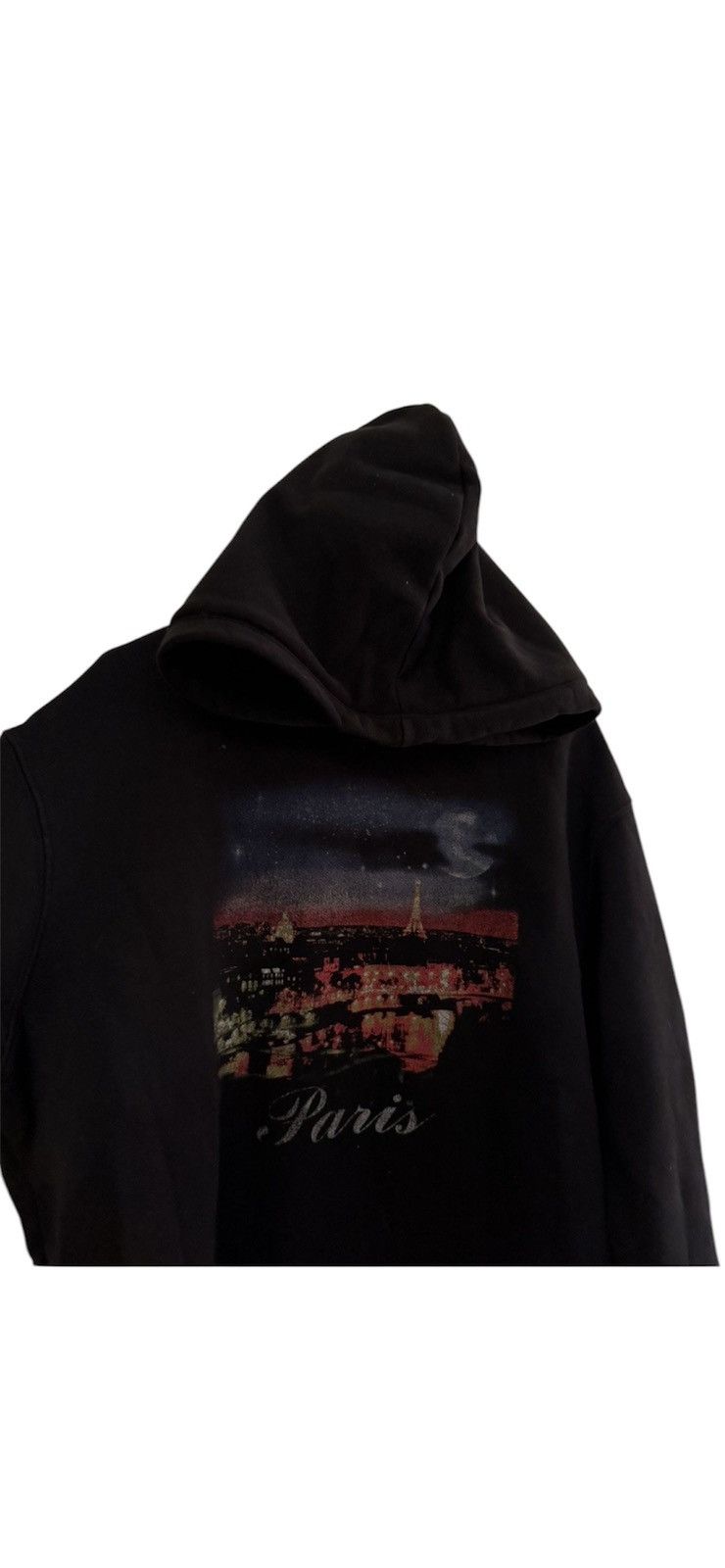 Balenciaga Balenciaga Paris Hoodie Black Size US L / EU 52-54 / 3 - 2 Thumbnail