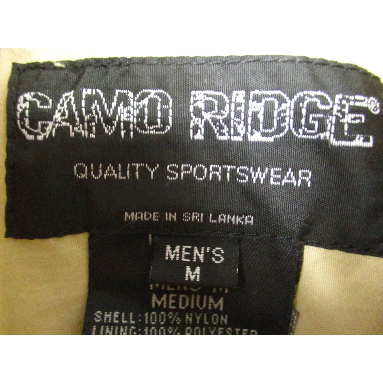 Vintage Camo Ridge Hunting Shirt Medium Men's Camouflage Khaki Button-Up Long Sleeve Blue? Size US M / EU 48-50 / 2 - 3 Thumbnail